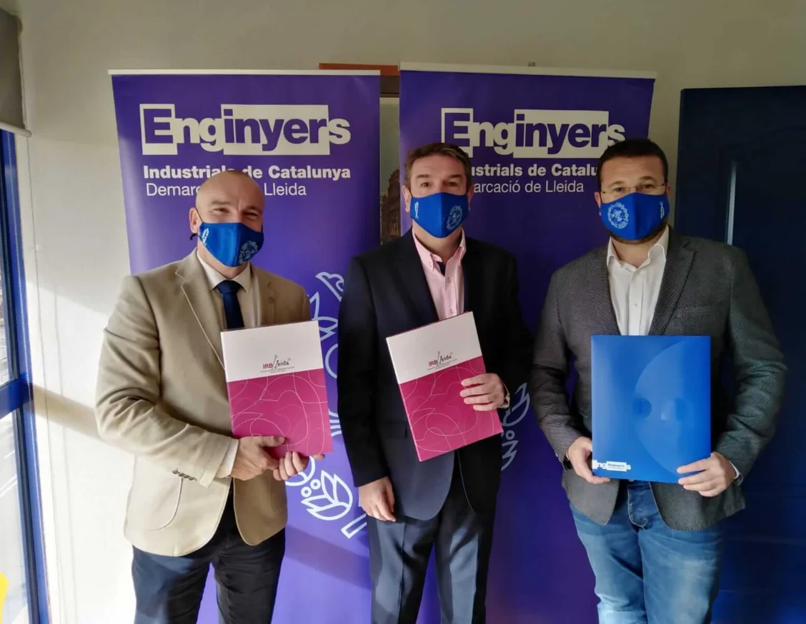 El Col·legi d'Enginyers Industrials de Catalunya, Demarcació de Lleida, renova la seva col·laboració