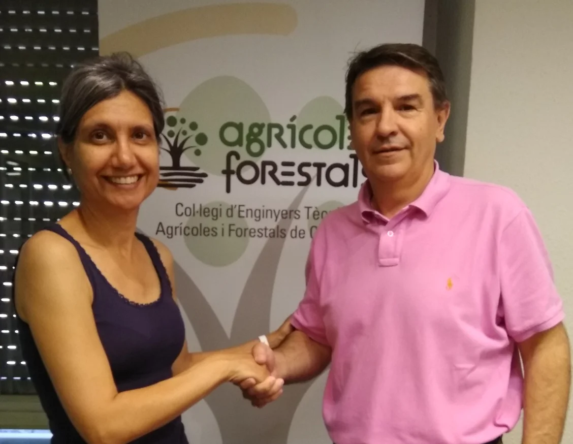El Col·legi d'Enginyers Tècnics Agrícoles i Forestals de Catalunya, nova empresa col·laboradora de l'IRBLleida