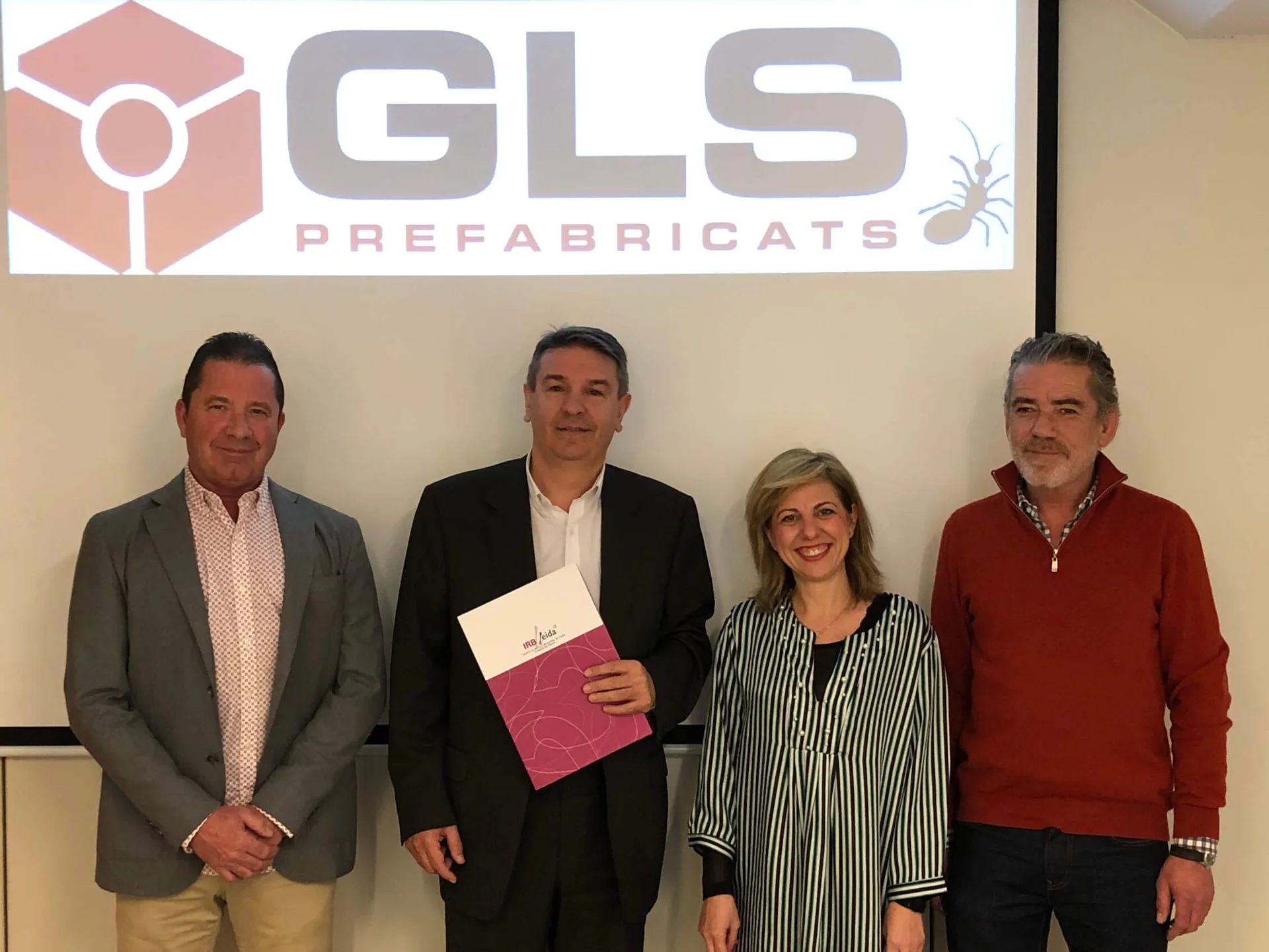 GLS Prefabricados and IRBLleida sign a new collaboration agreement