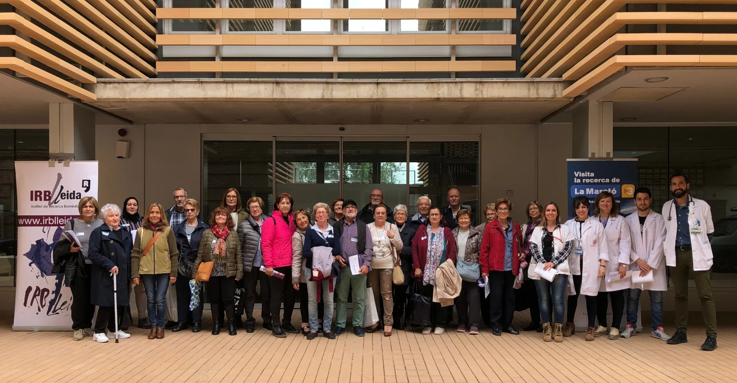 Around thirty donors will visit IRBLleida as part of the La Marató TV3 Foundation program