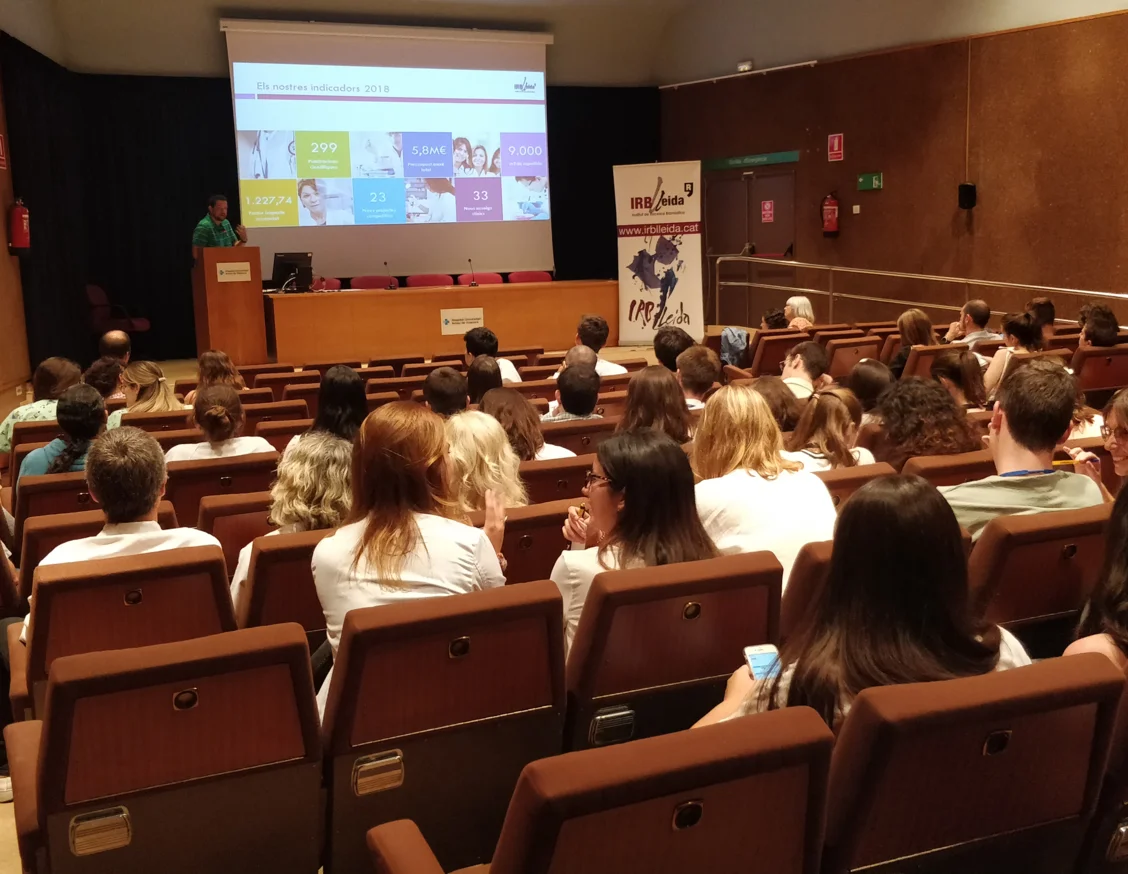 El IRBLleida y el Hospital Universitario Arnau de Vilanova dan la bienvenida al grupo de investigadores en formación y residentes