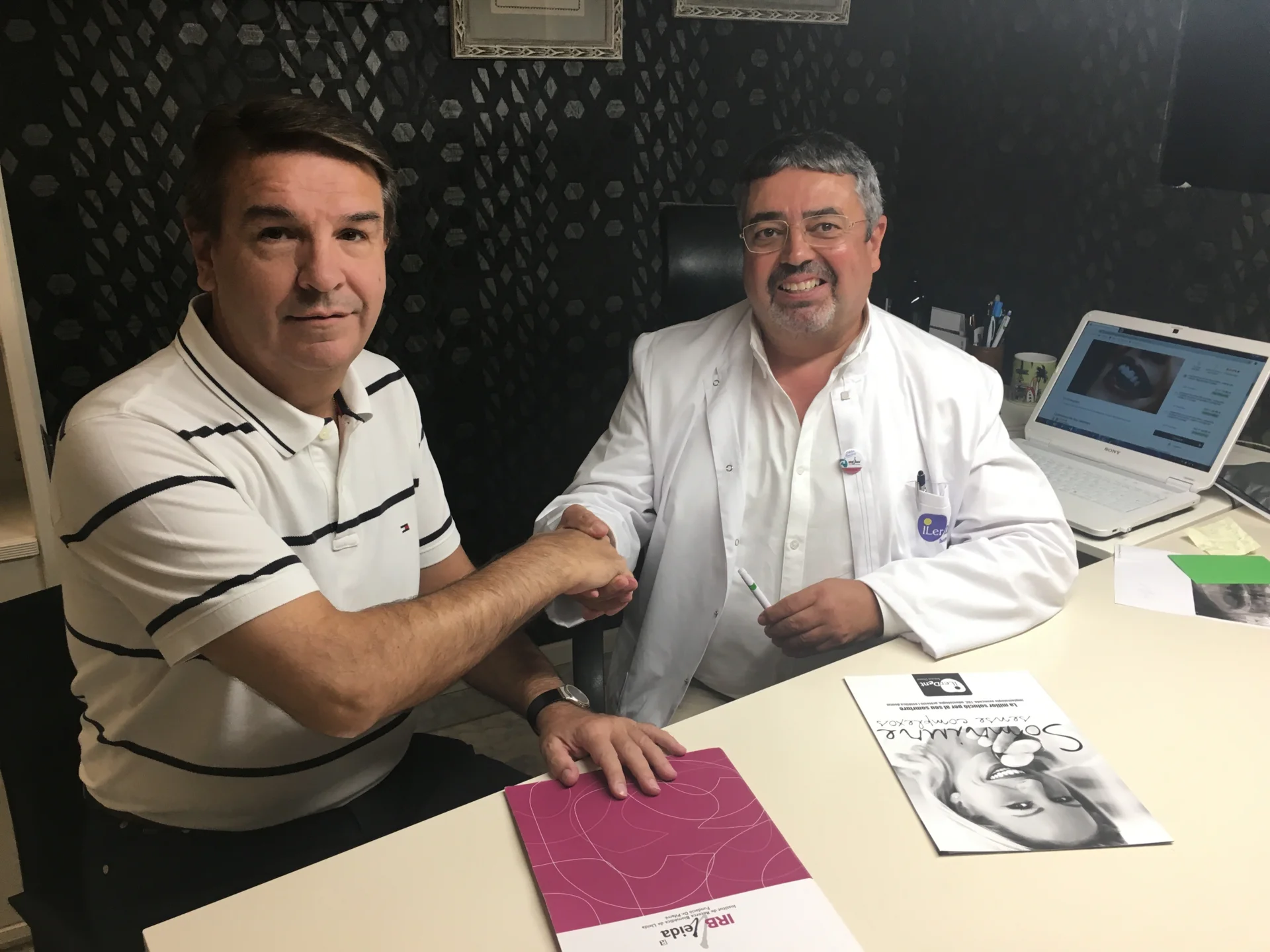 Ilerdent renova la seva aportació económica a la recerca biomèdica de l’IRBLleida