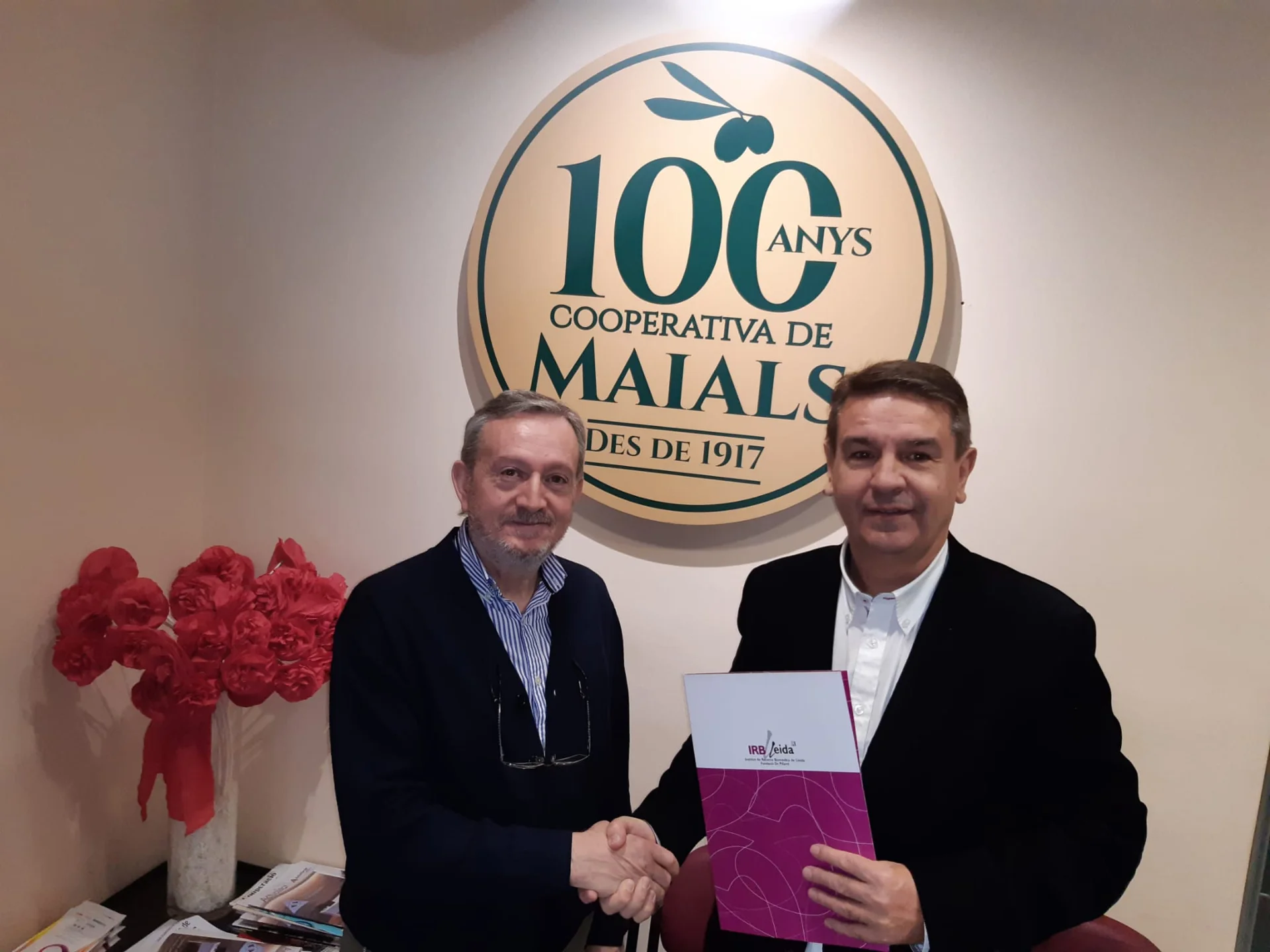La Cooperativa Camp Foment Maialenc renueva su colaboración con el IRBLleida