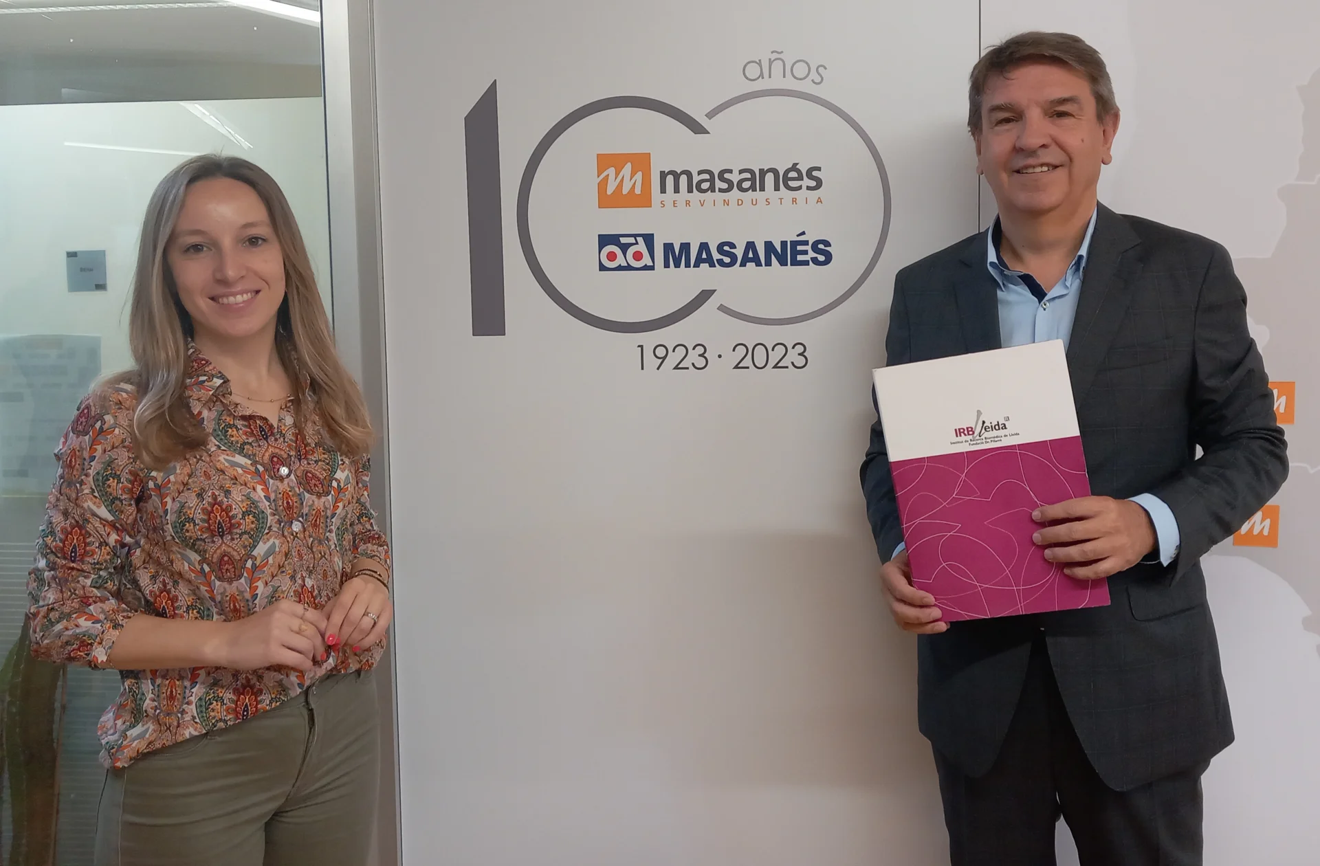 Masanés Servindustria renueva su colaboración con el IRBLleida