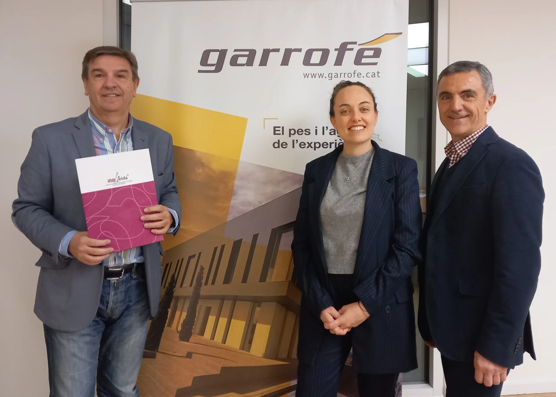 L’empresa Garrofé renova la seva col·laboració amb l’IRBLleida