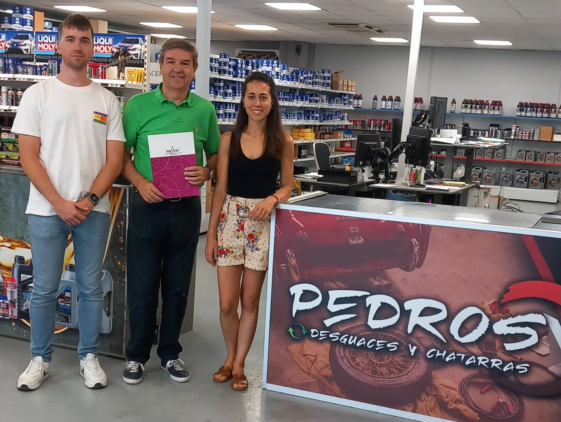 Desguaces y Chatarras Pedrós renova amb l'IRBLleida