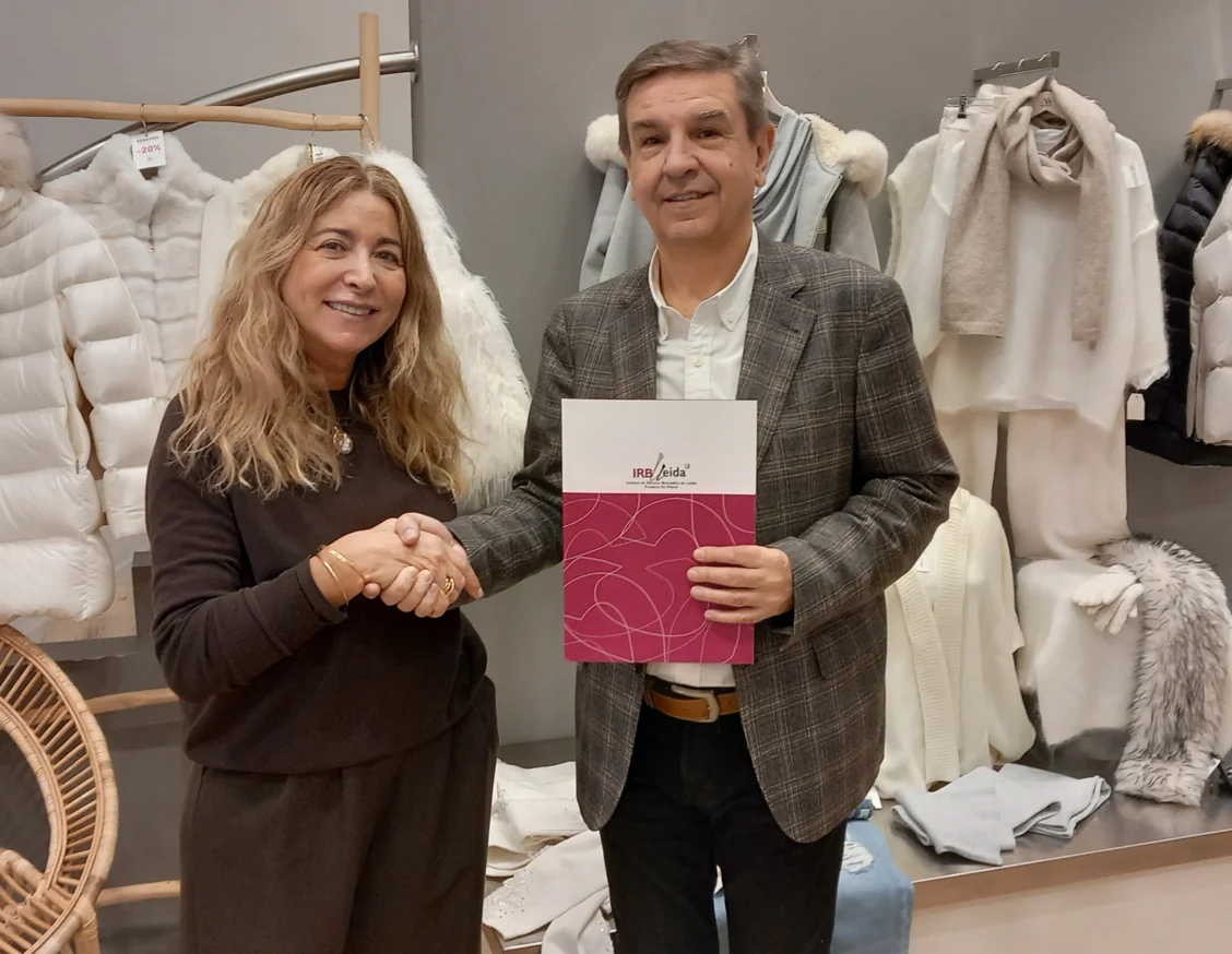 La boutique Marta Anthia renueva su colaboración con el IRBLleida
