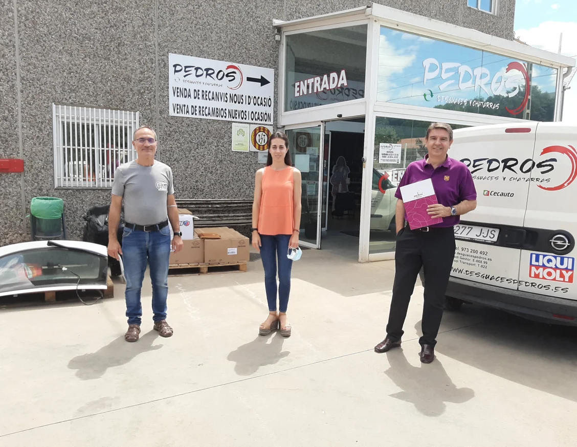 Desguaces y Chatarras Pedrós renews its collaboration with IRBLleida