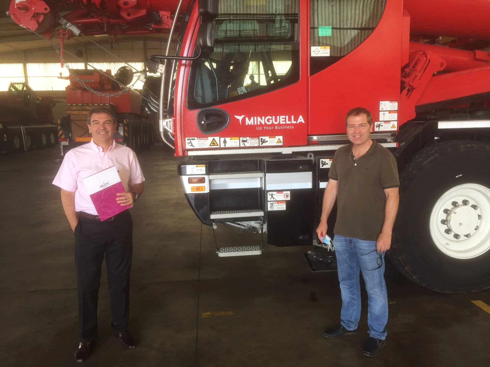Grues Minguella, empresa col·laboradora de l'IRBLleida