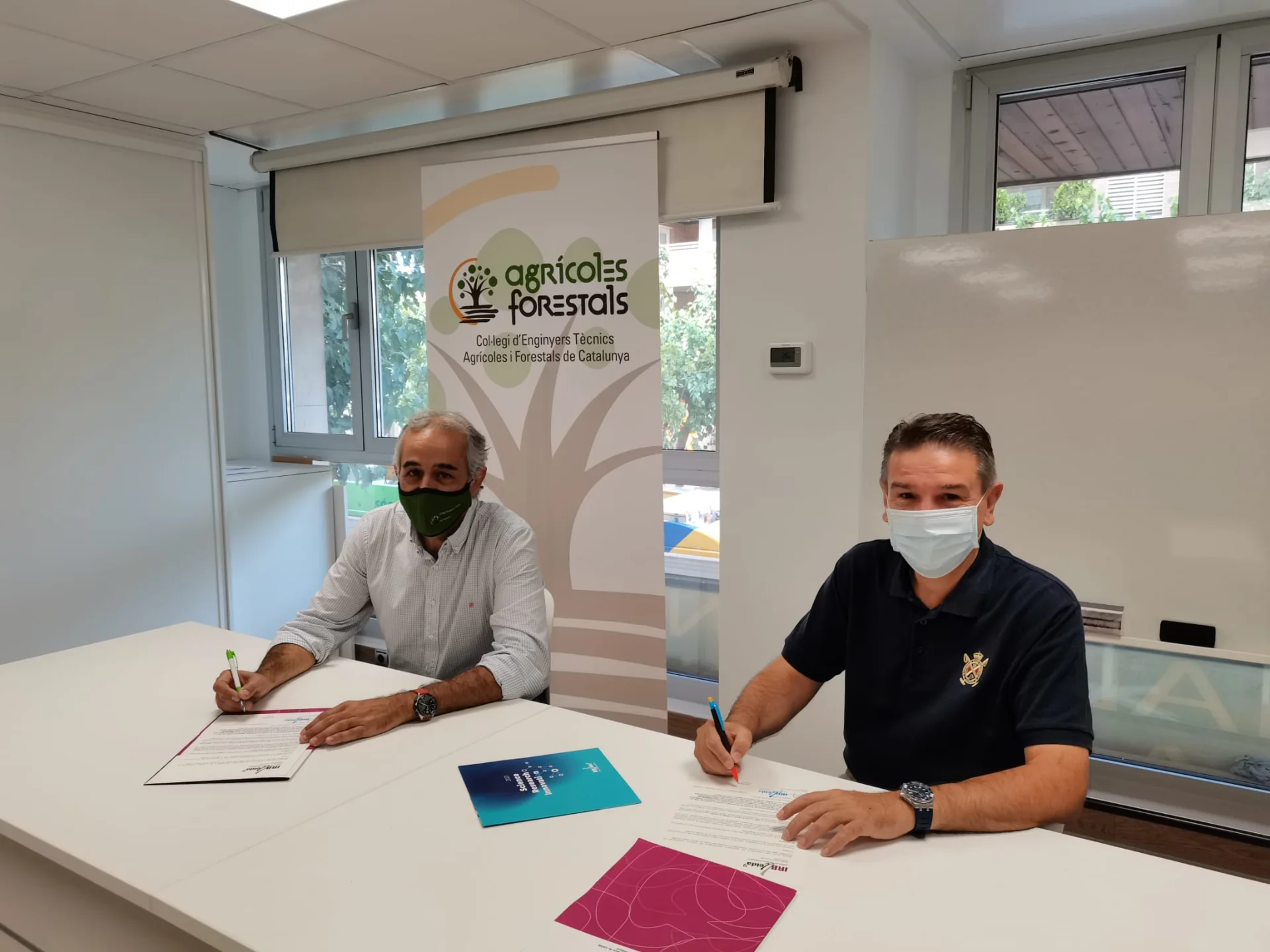 El Col·legi d'Enginyers Agrícoles i Forestals de Catalunya renova la seva col·laboració amb l'IRBLleida