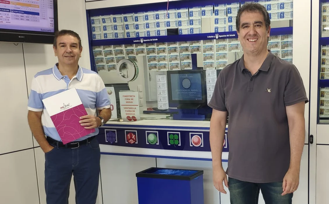 Renewal of the collaboration agreement with the Lottery Administration No. 1 of Lleida, Rosa de Ponent