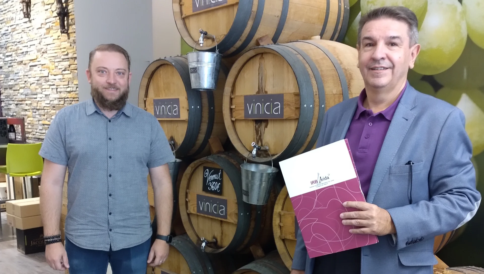 Casa Badio i Vinicia renoven la seva col·laboració amb l'IRBLleida