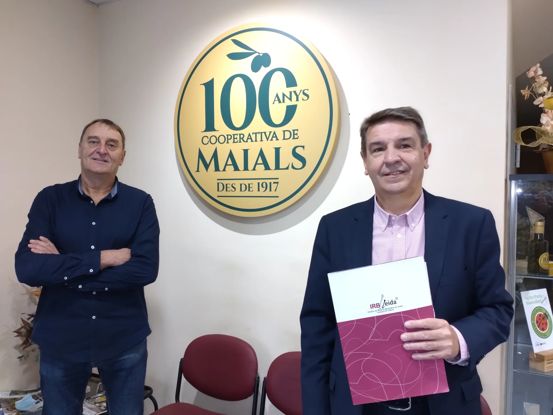 La Cooperativa del Camp Foment Maialenc renova la col·laboració amb l'IRBLleida