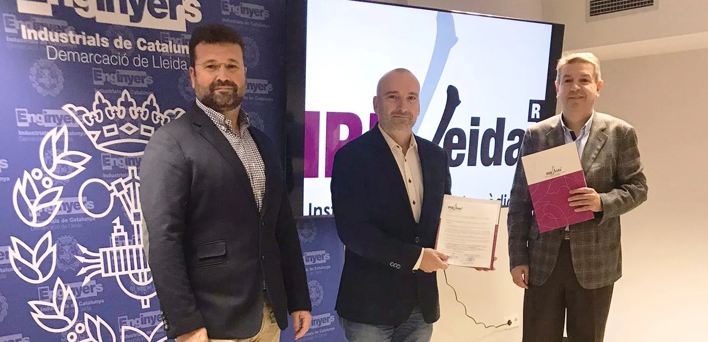 El Col·legi d'Enginyers Industrials de Catalunya renova la col·laboració amb l'IRBLleida