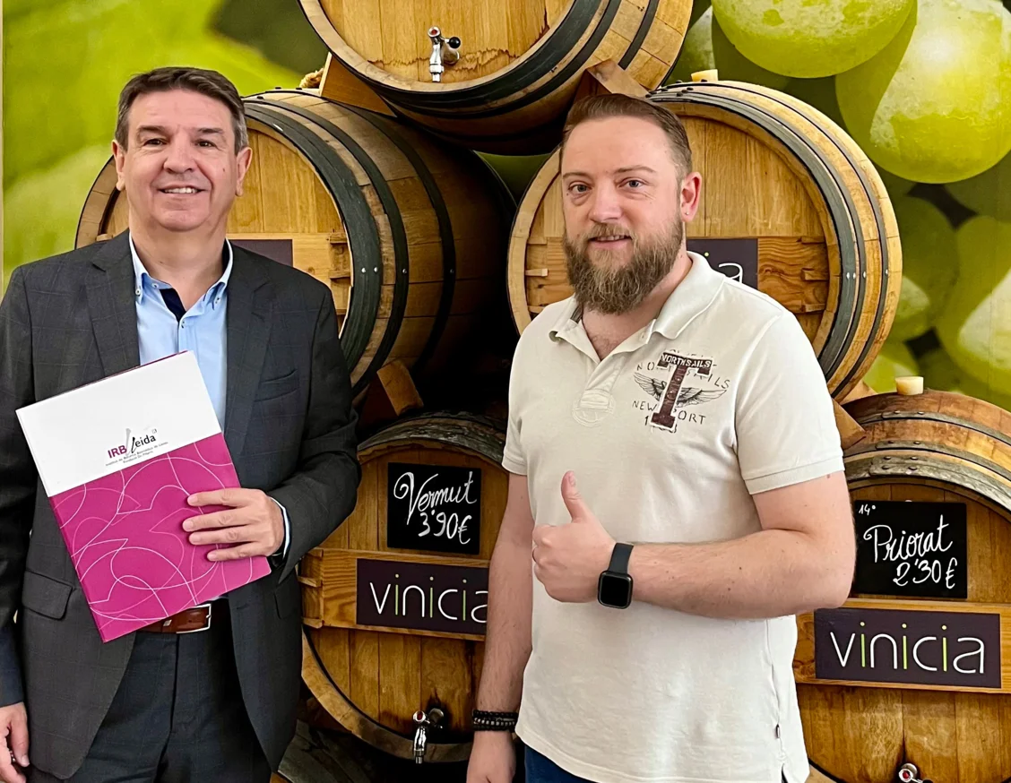 Vinicia renews its collaboration with the IRBLleida