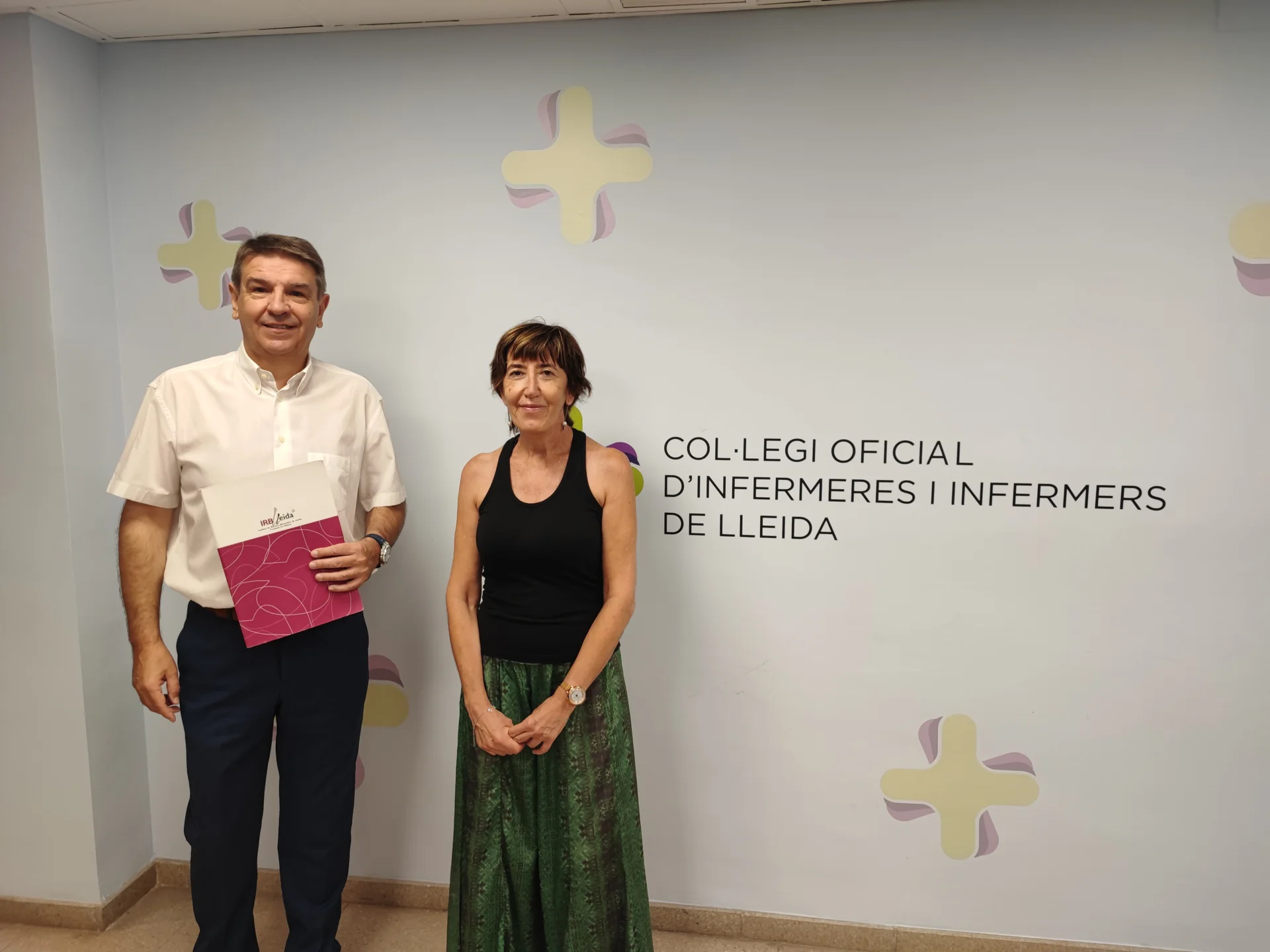 El Col·legi Oficial d'Infermeres i Infermers de Lleida (COILL) renueva su colaboración con el IRBLleida