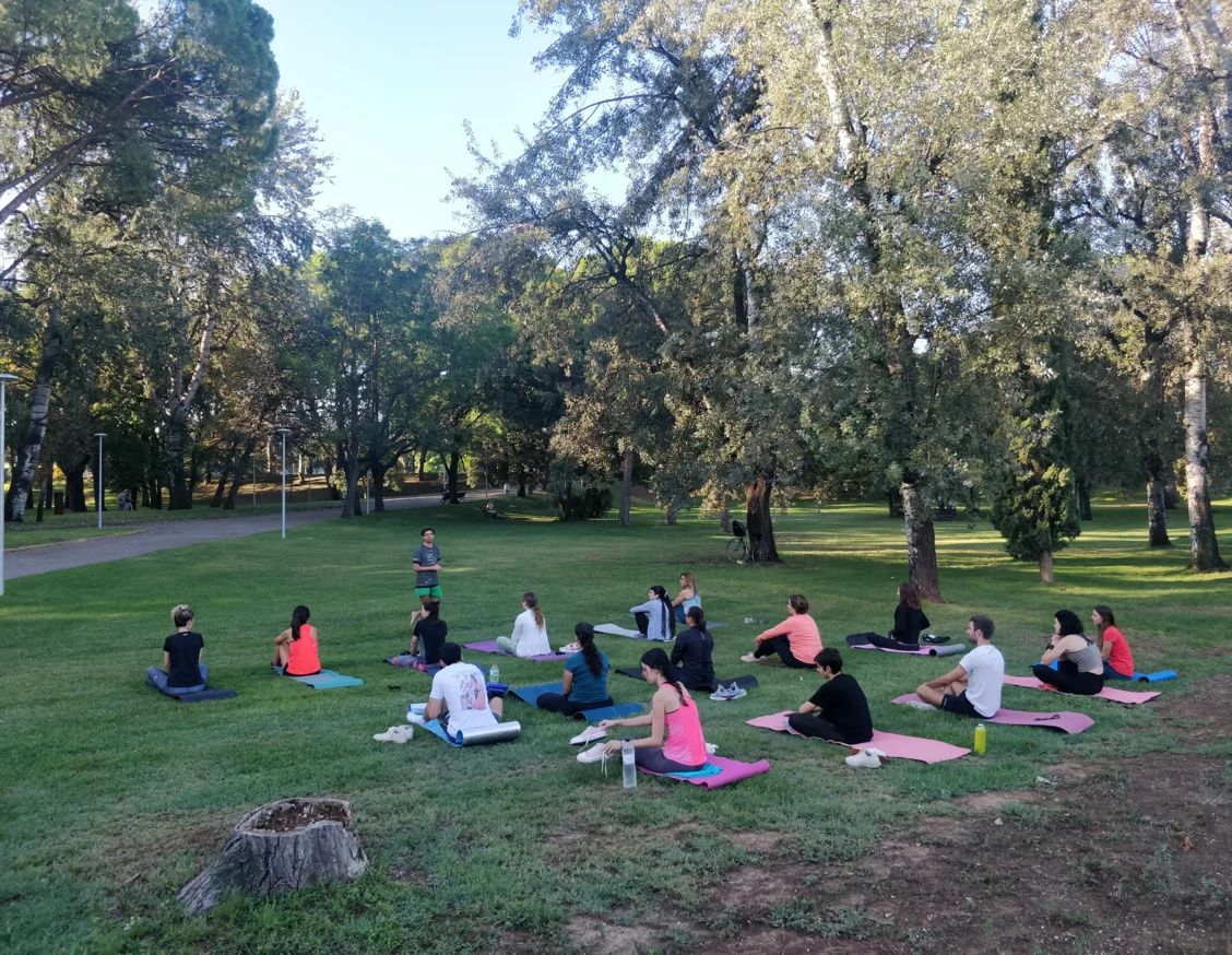 IRBLleida joins the European Mobility Week with a yoga session organised by the Ekke gymnasium