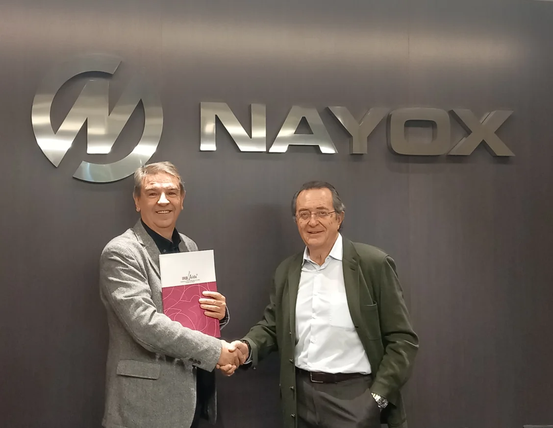 Nayox renueva su colaboración con el IRBLleida