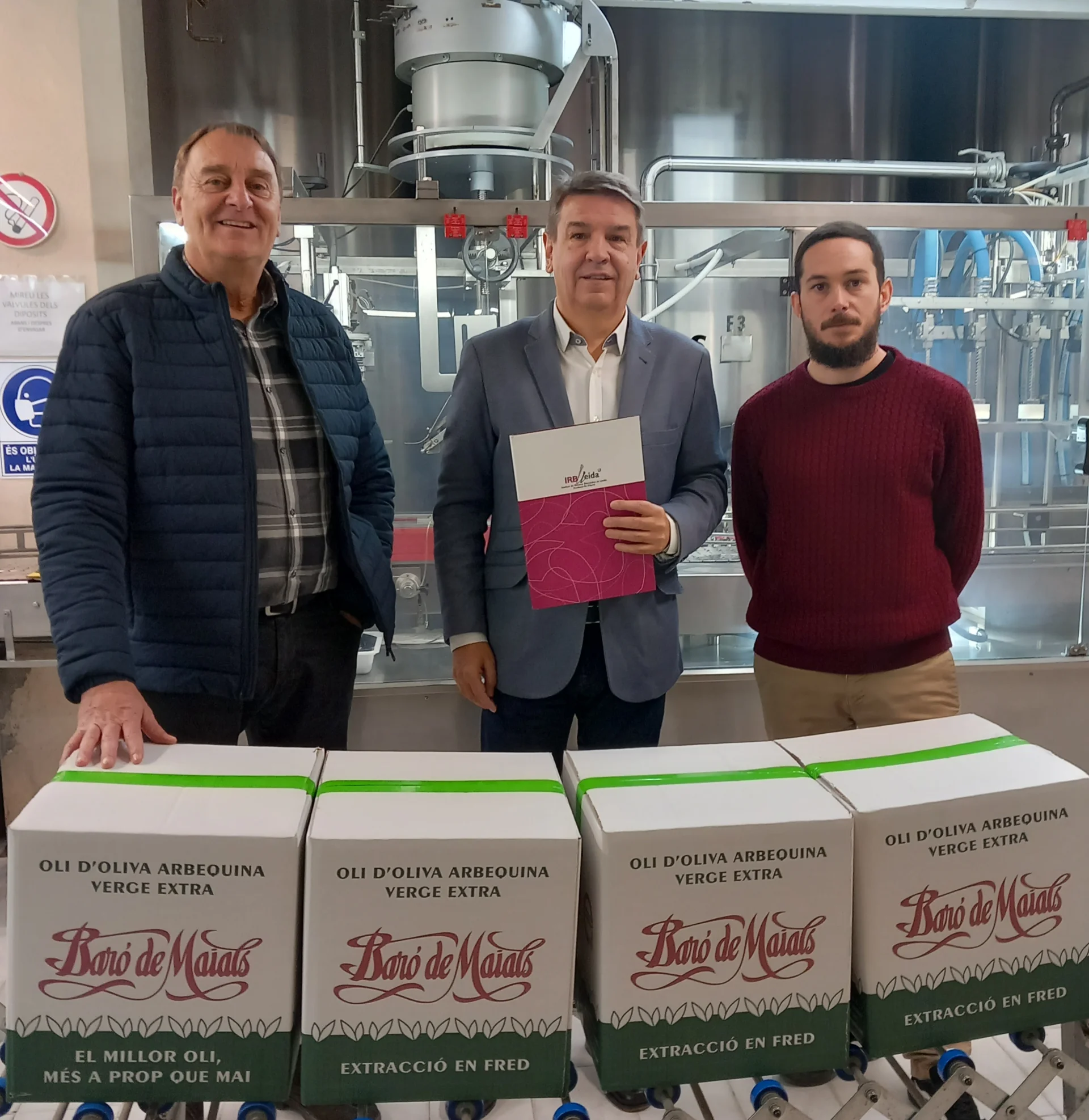 La Cooperativa del Camp Foment Maialenc renueva su colaboración con el IRBLleida