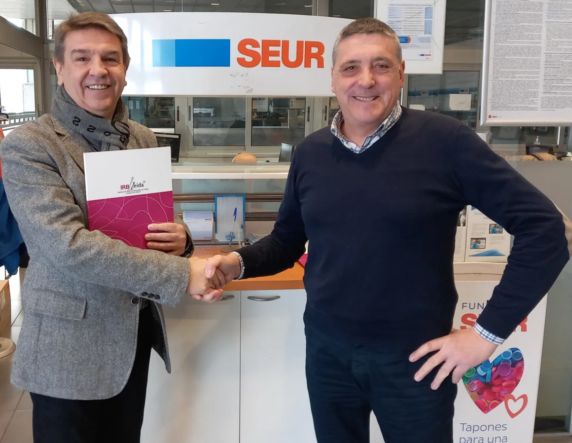 SEUR renueva su colaboración con el IRBLleida