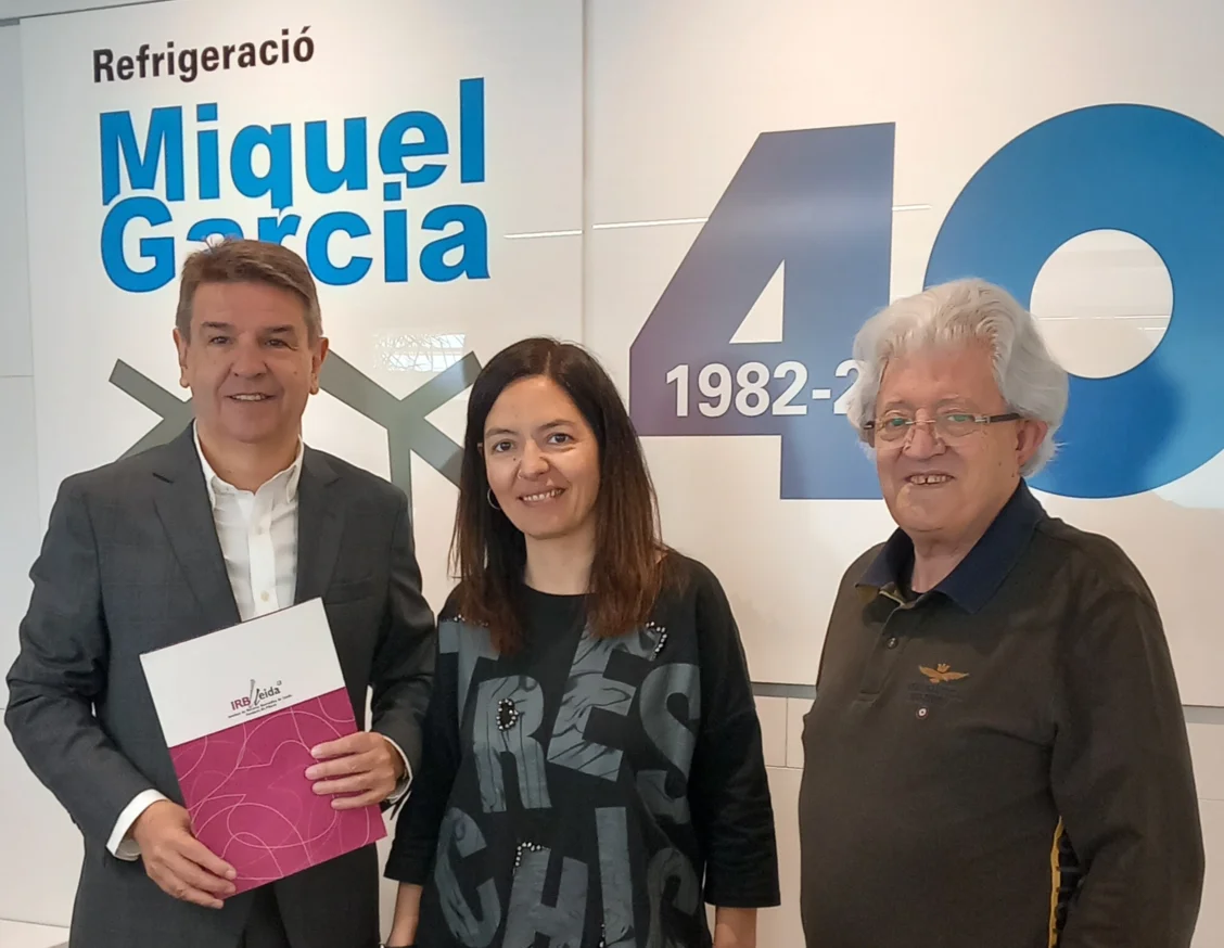 Refrigeració Miquel Garcia renova la seva col·laboració amb l'IRBLleida