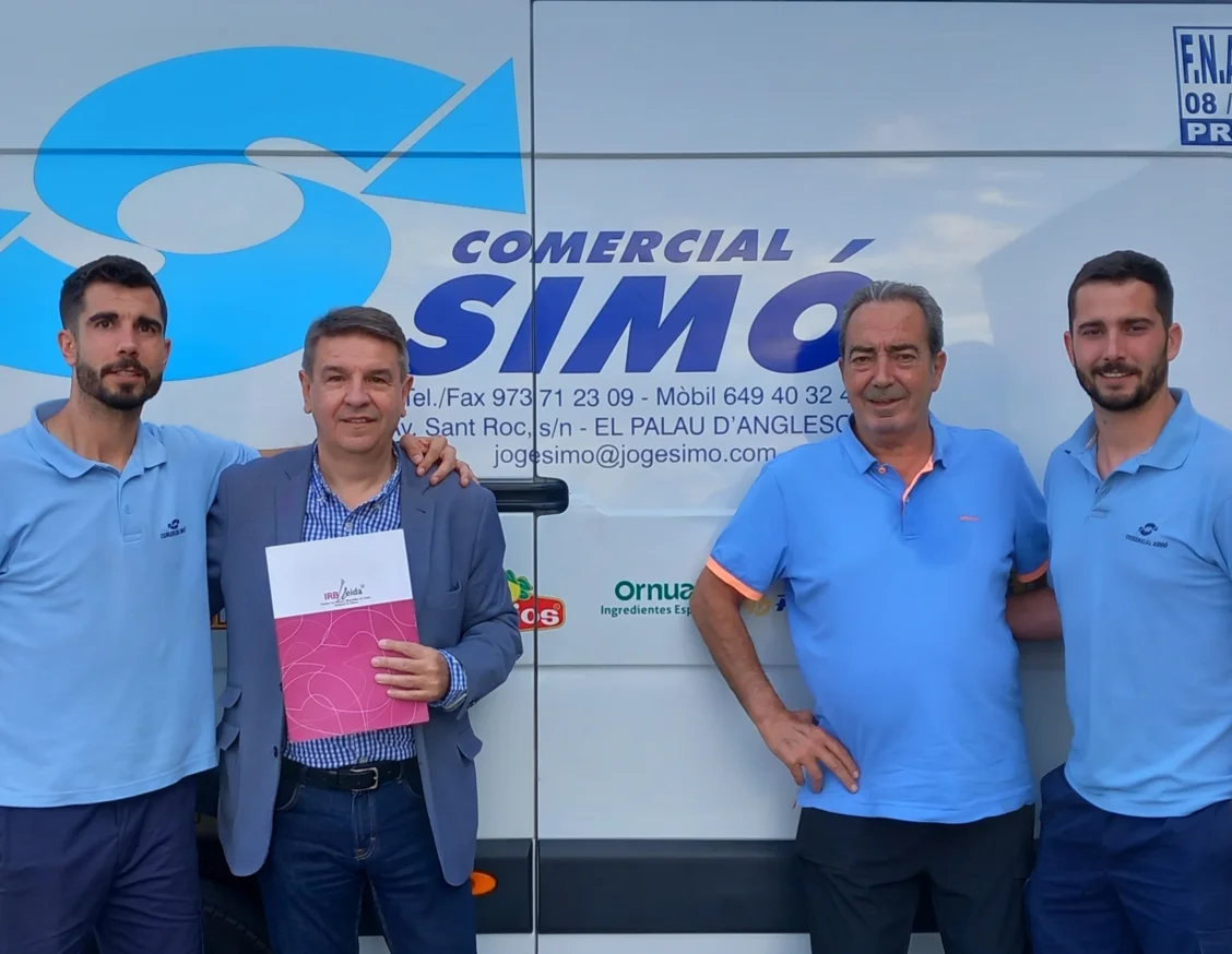 Comercial Simó renueva su colaboración con el IRBLleida