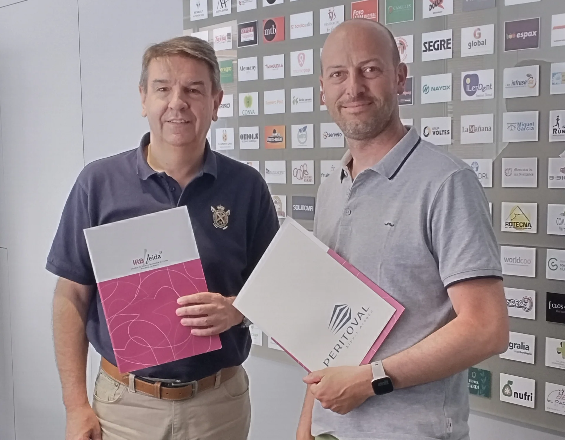 Peritoval renueva su colaboración con el IRBLleida
