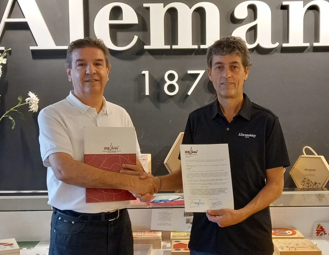 Torrons i Mel Alemany renueva su colaboración con el IRBLleida