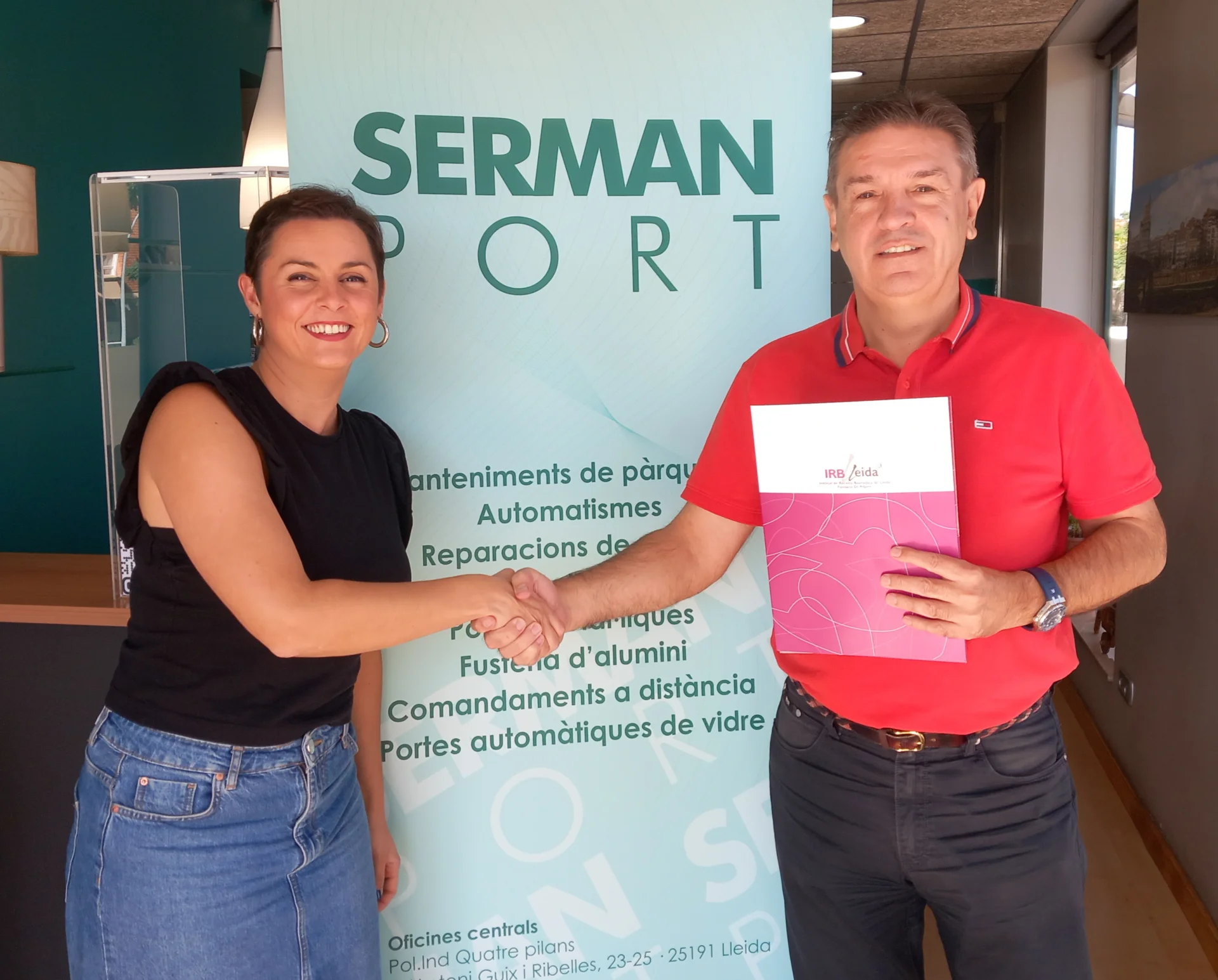 Serman Port renueva su colaboración con el IRBLleida