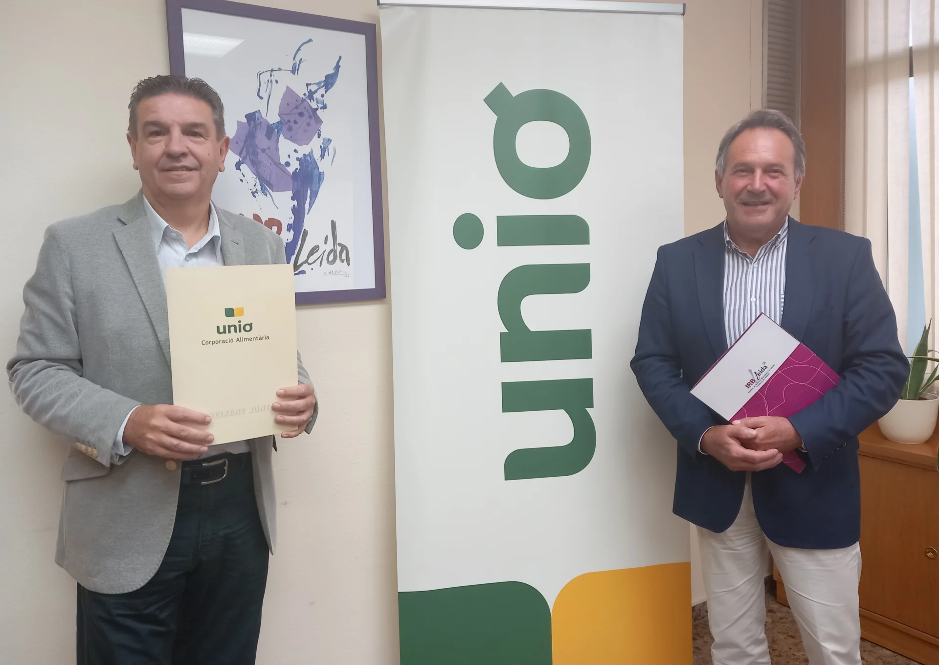 Unió Nuts renews its collaboration with the IRBLleida