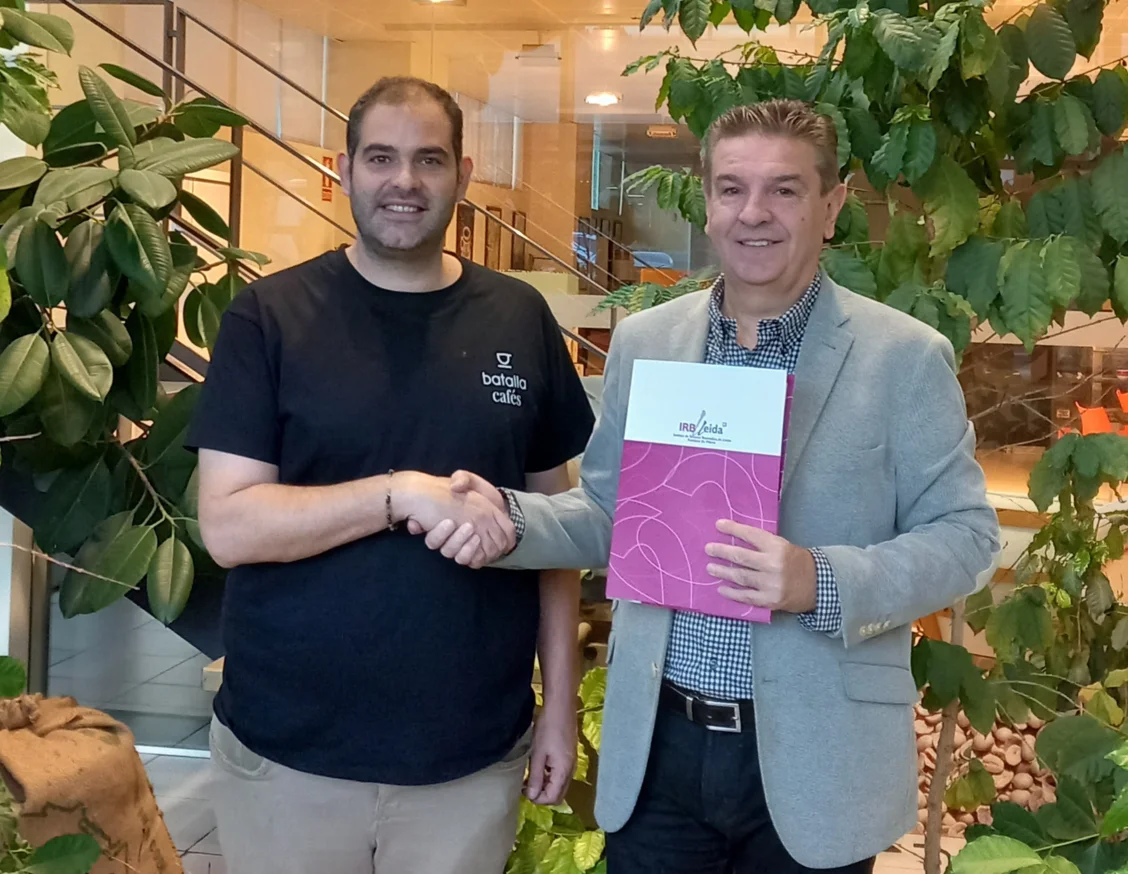 Cafés Batalla renews its collaboration with the IRBLleida