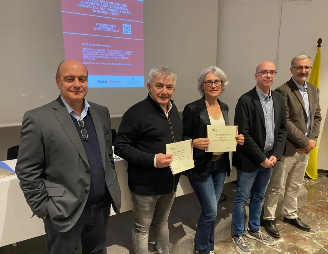 Grants awarded for two projects in the High Pyrenees and Aran to study the suitability of the Infarction Code and the feasibility of screening for abdominal aortic aneurysm in this region