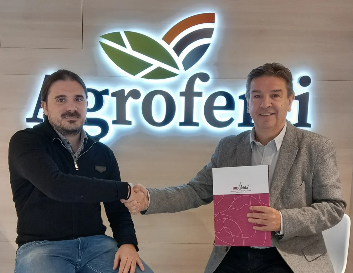 Agroferti Tractaments i Serveis renueva su colaboración con el IRBLleida