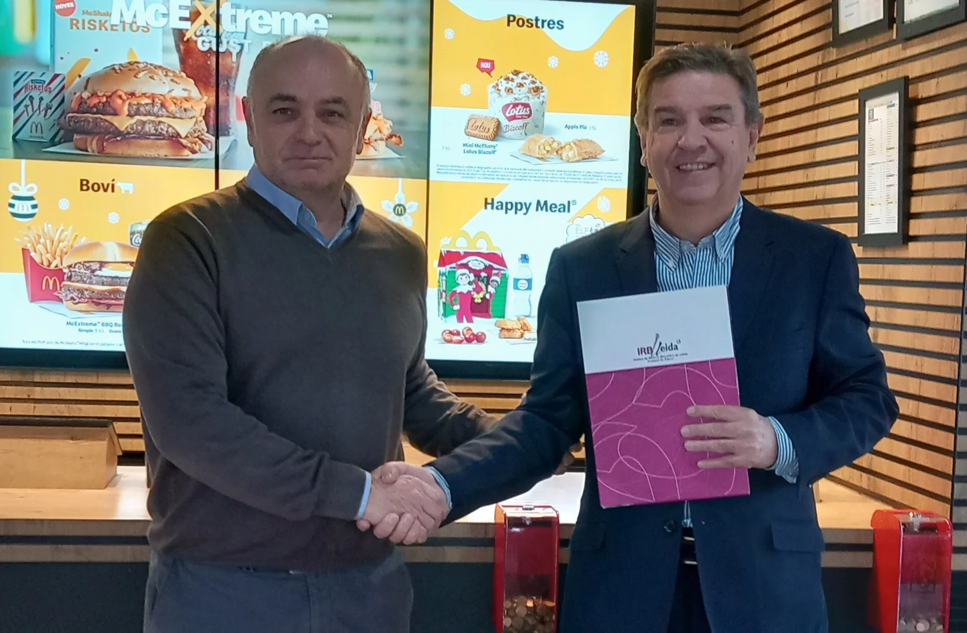 McDonald's renews its collaboration with the IRBLleida