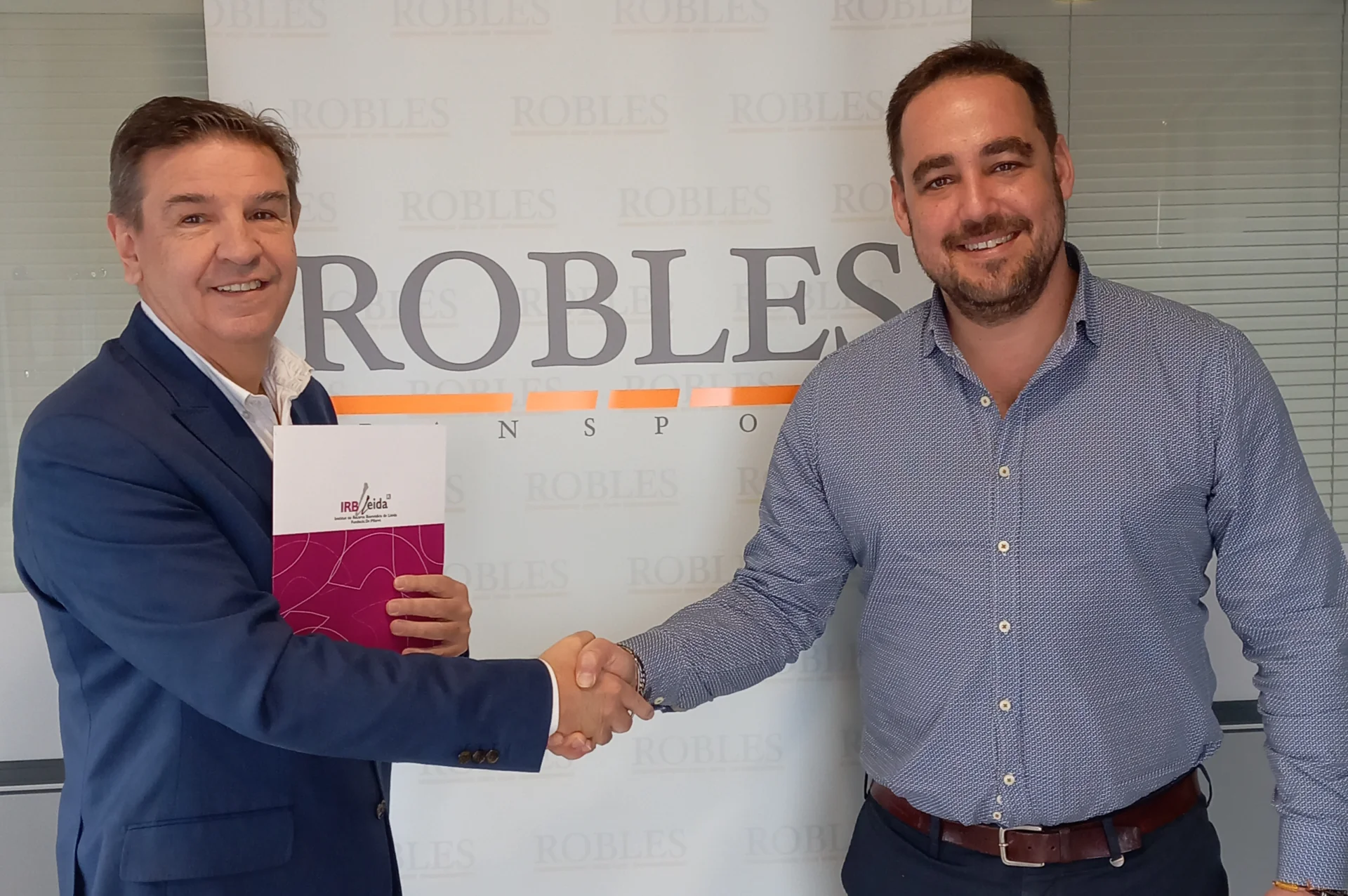 Robles Transport renova la seva col·laboració amb l'IRBLleida