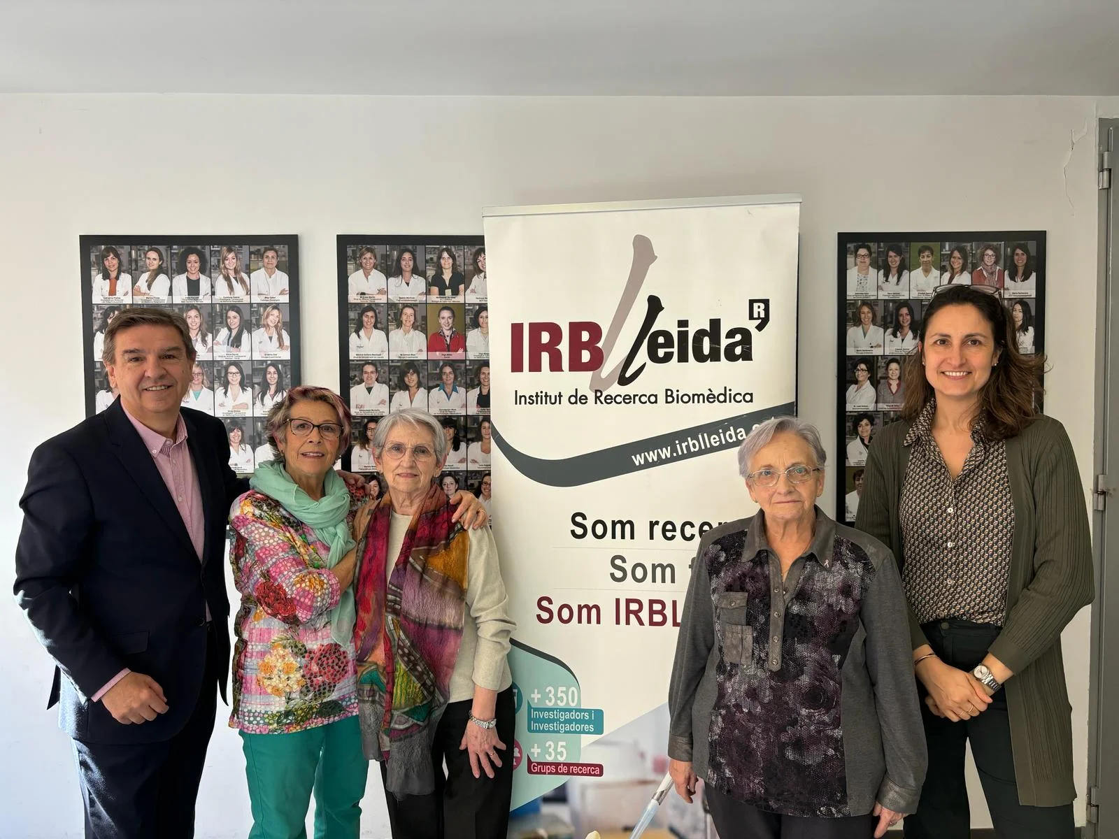  ADIMA, la Asociación de Mujeres Intervenidas de Mama, renueva su colaboración con el IRBLleida