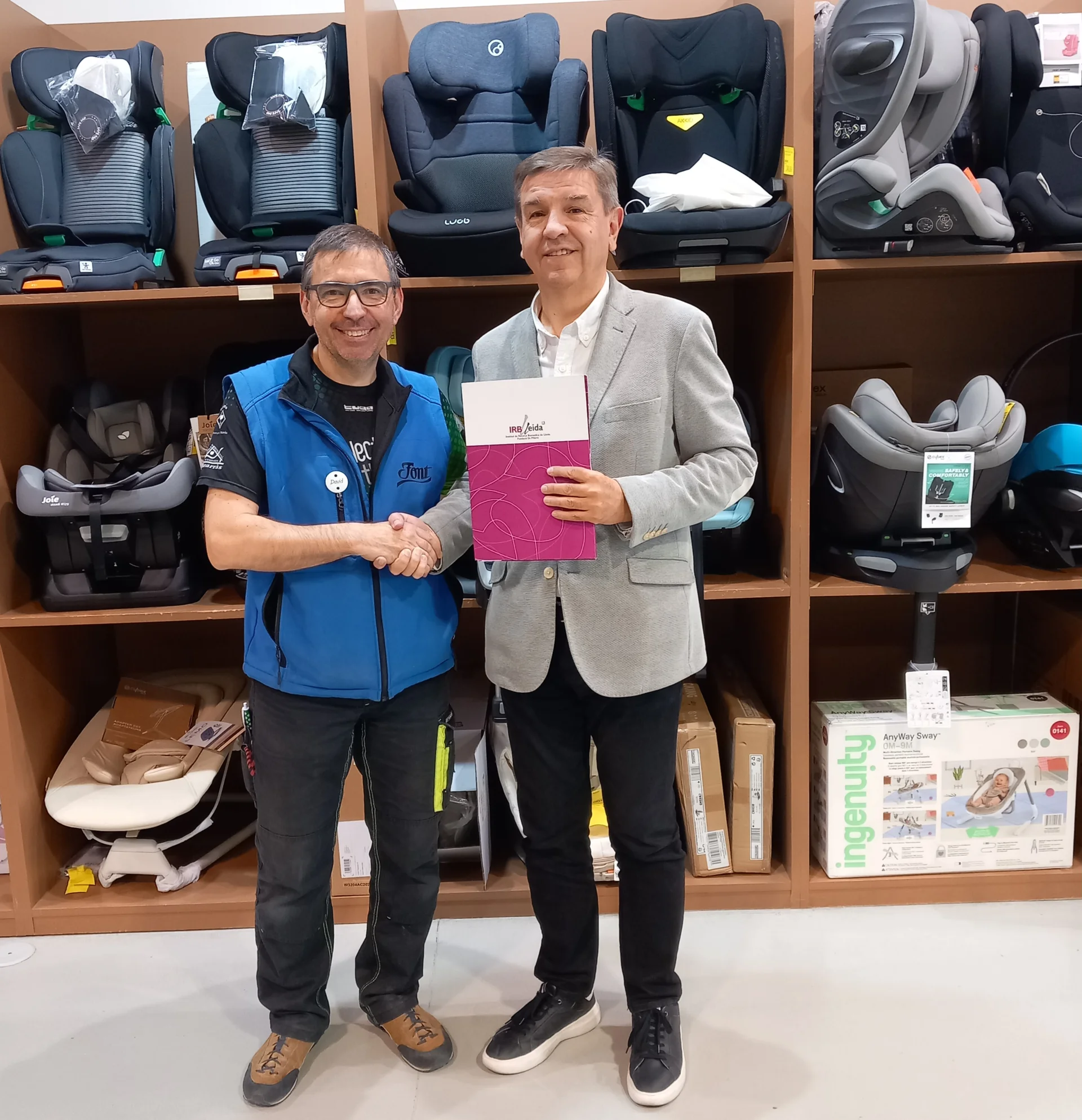 Font Puericultura renova la seva col·laboració amb l’IRBLleida