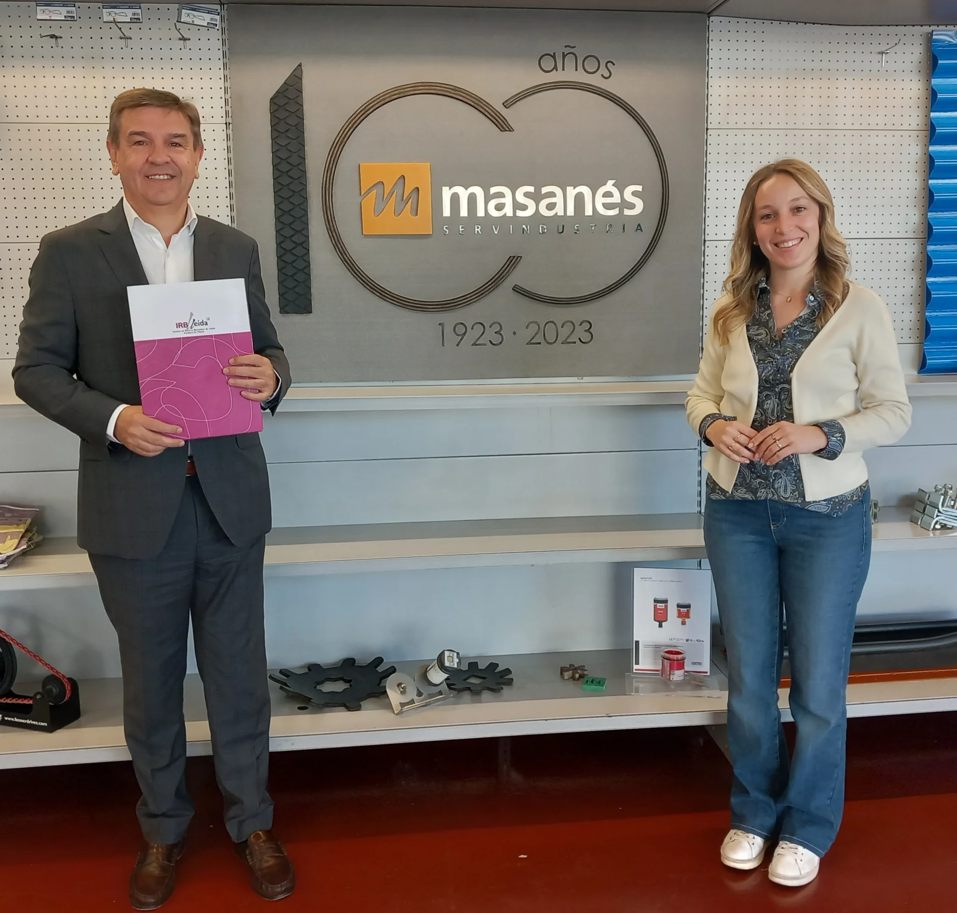 Masanés Servindustria renova la seva col·laboració amb l'IRBLleida