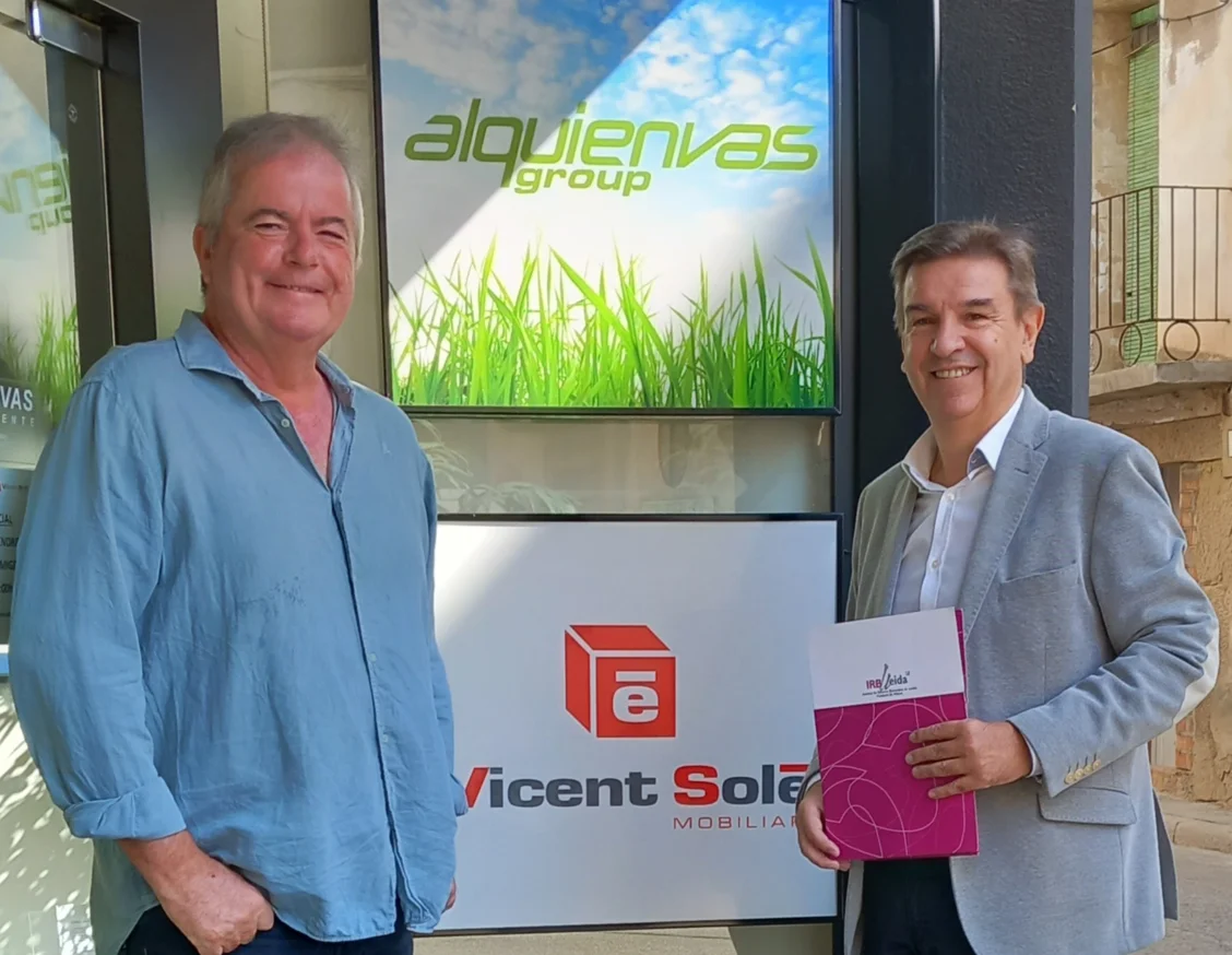 Alquienvas Group, new collaborating company of IRBLleida