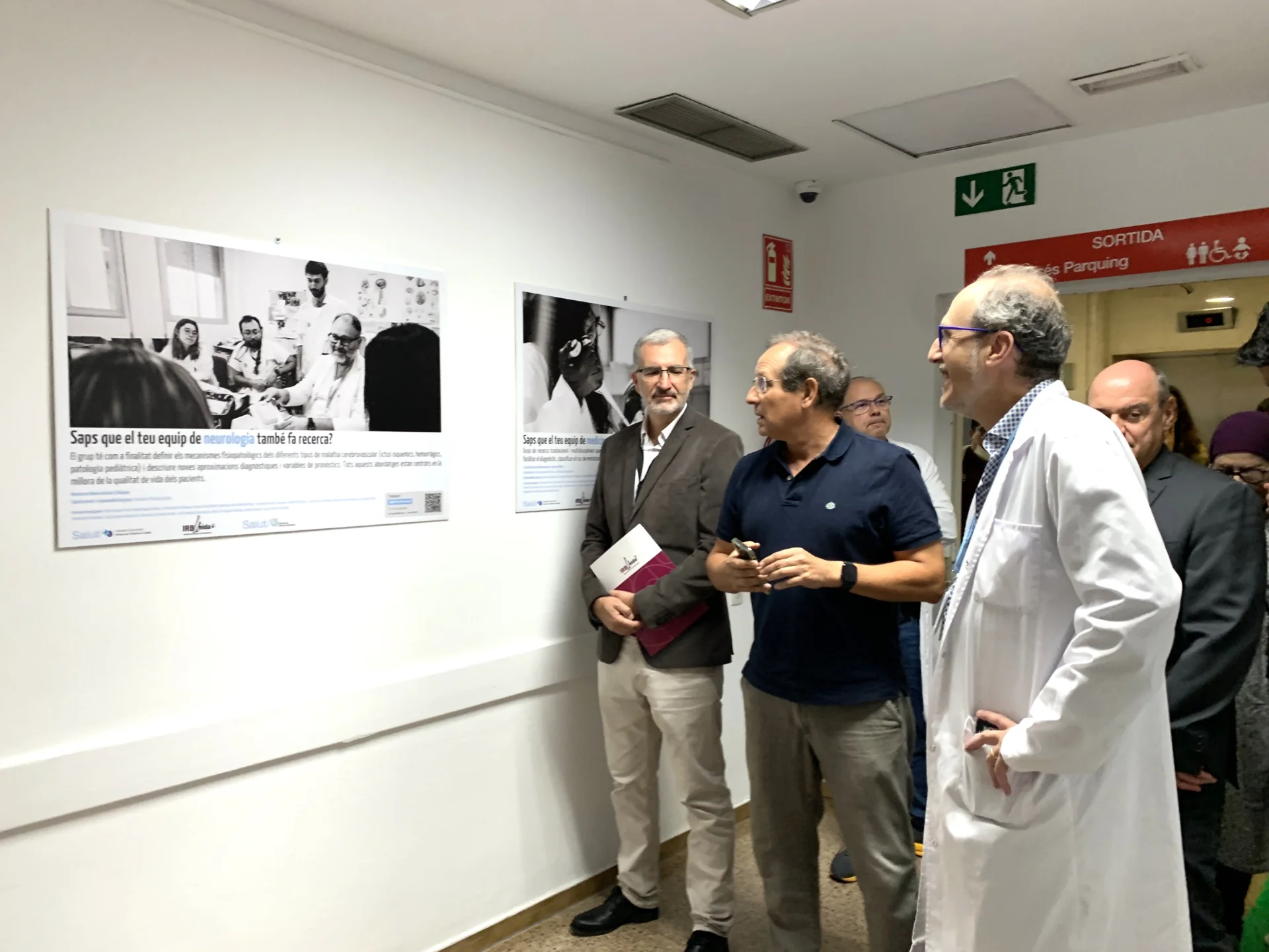 The first map of clinical research in Lleida is presented to show the research activity of the different services