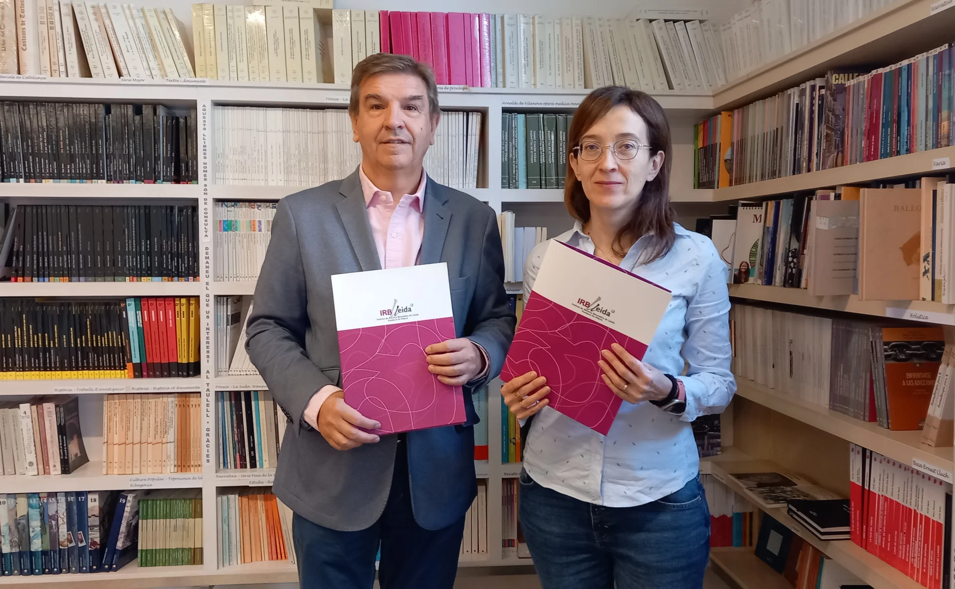 Pagès Editors renova la col·laboració amb l'IRBLleida