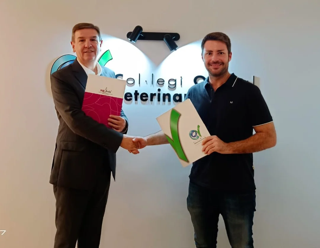 El Col·legi Oficial de Veterinaris de Lleida renova la seva col·laboració amb l'IRBLleida