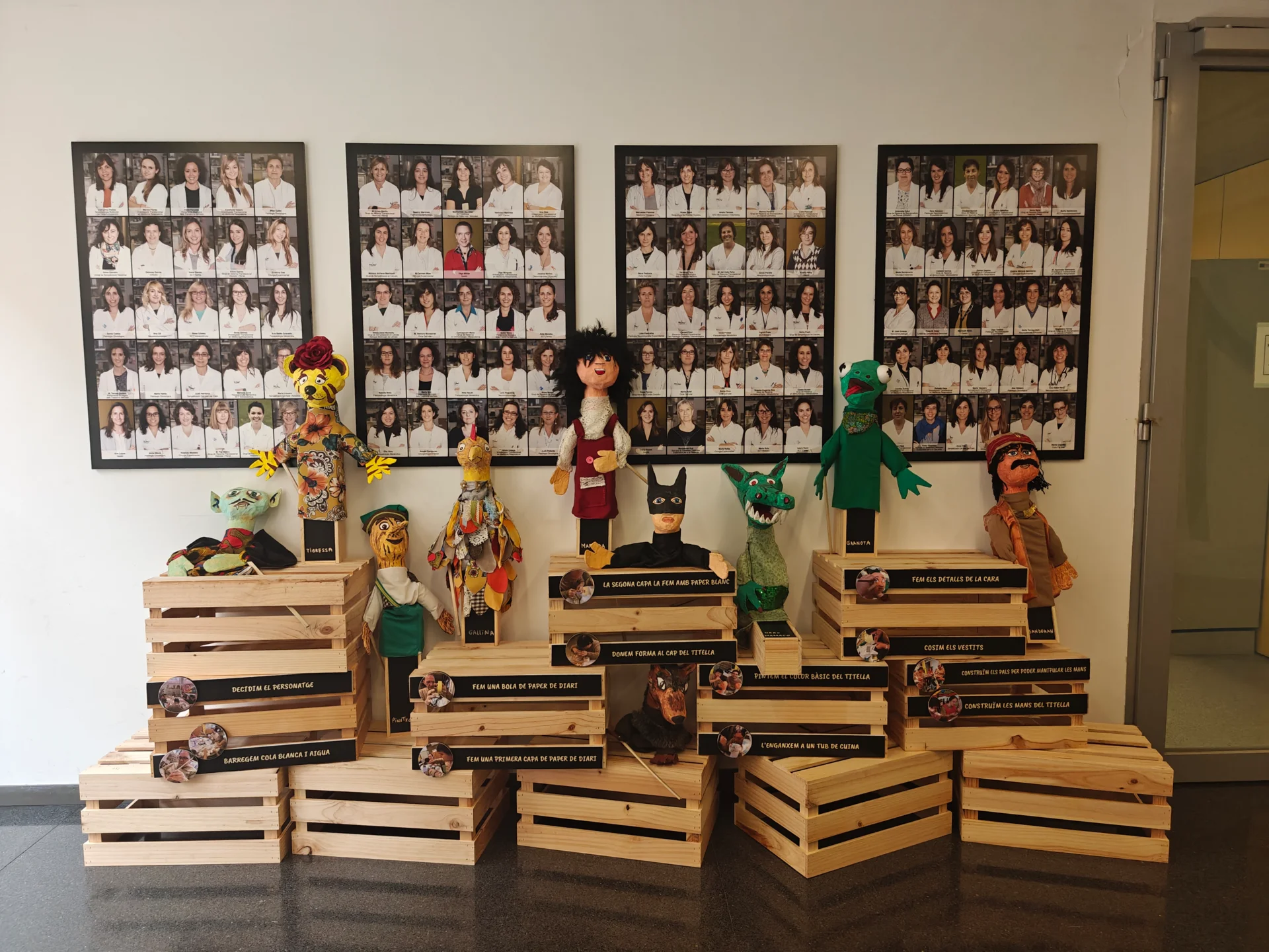 IRBLleida hosts the exhibition ‘Stories to build’ by the theatre company La Màxima