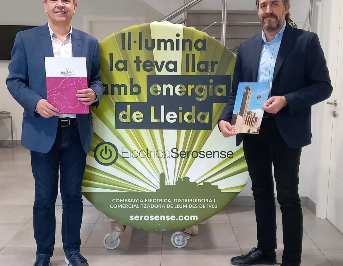 Elèctrica Serosense renews its collaboration with the IRBLleida