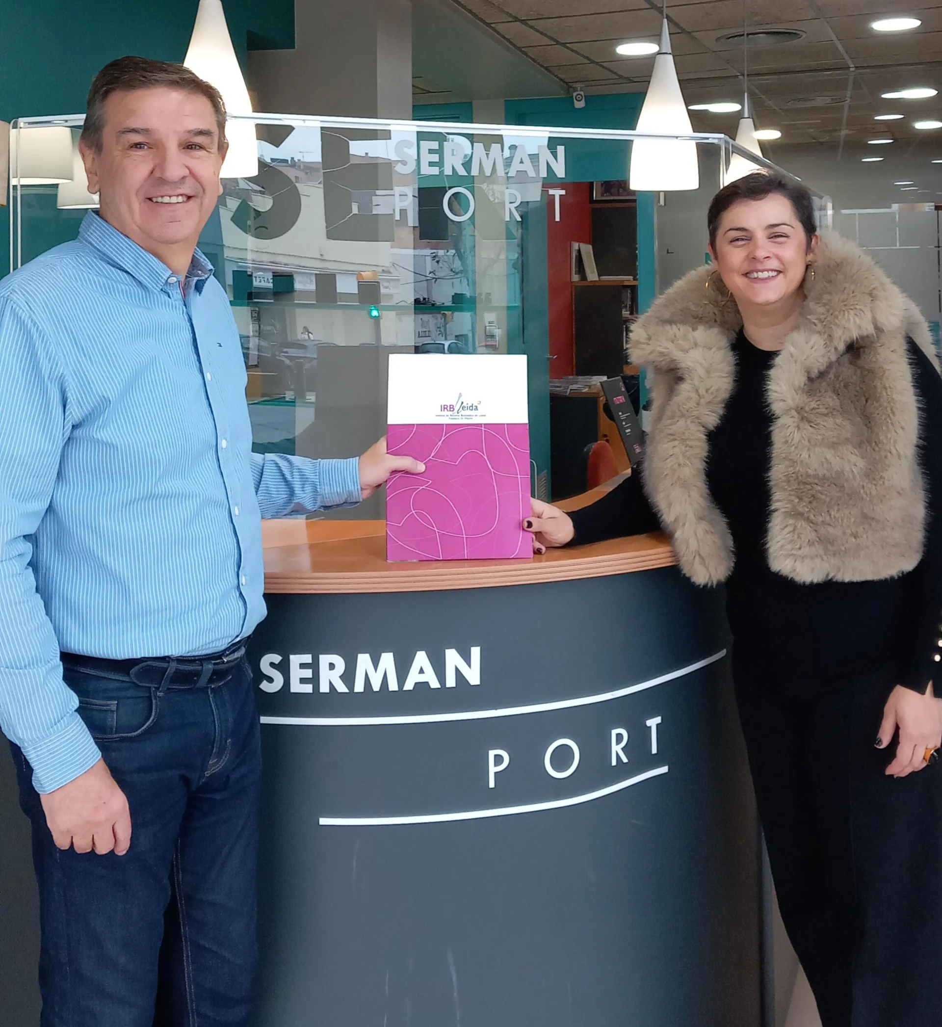 Serman Port renews its collaboration with the IRBLleida