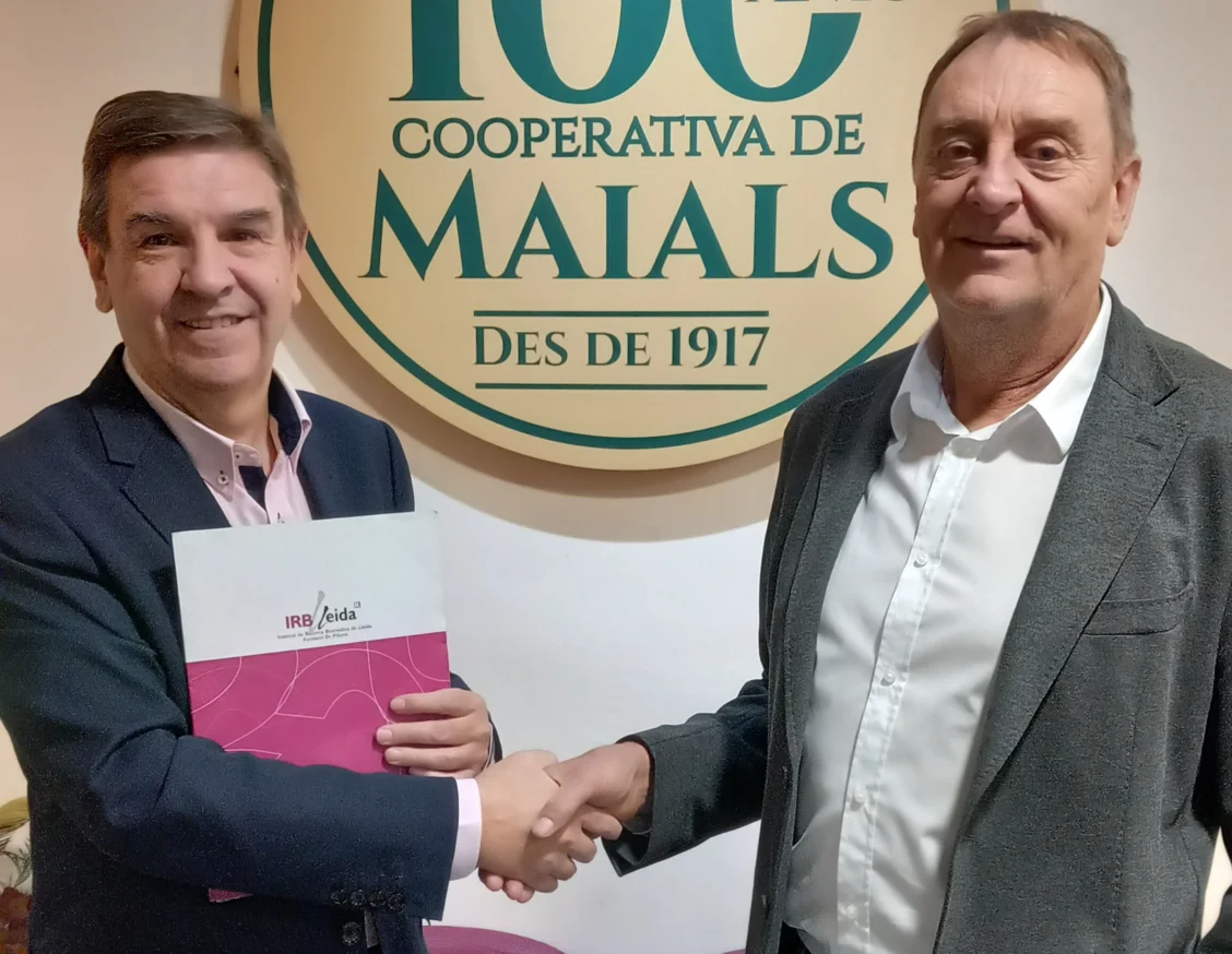 La Cooperativa del Camp Foment Maialenc renueva su colaboración con el IRBLleida
