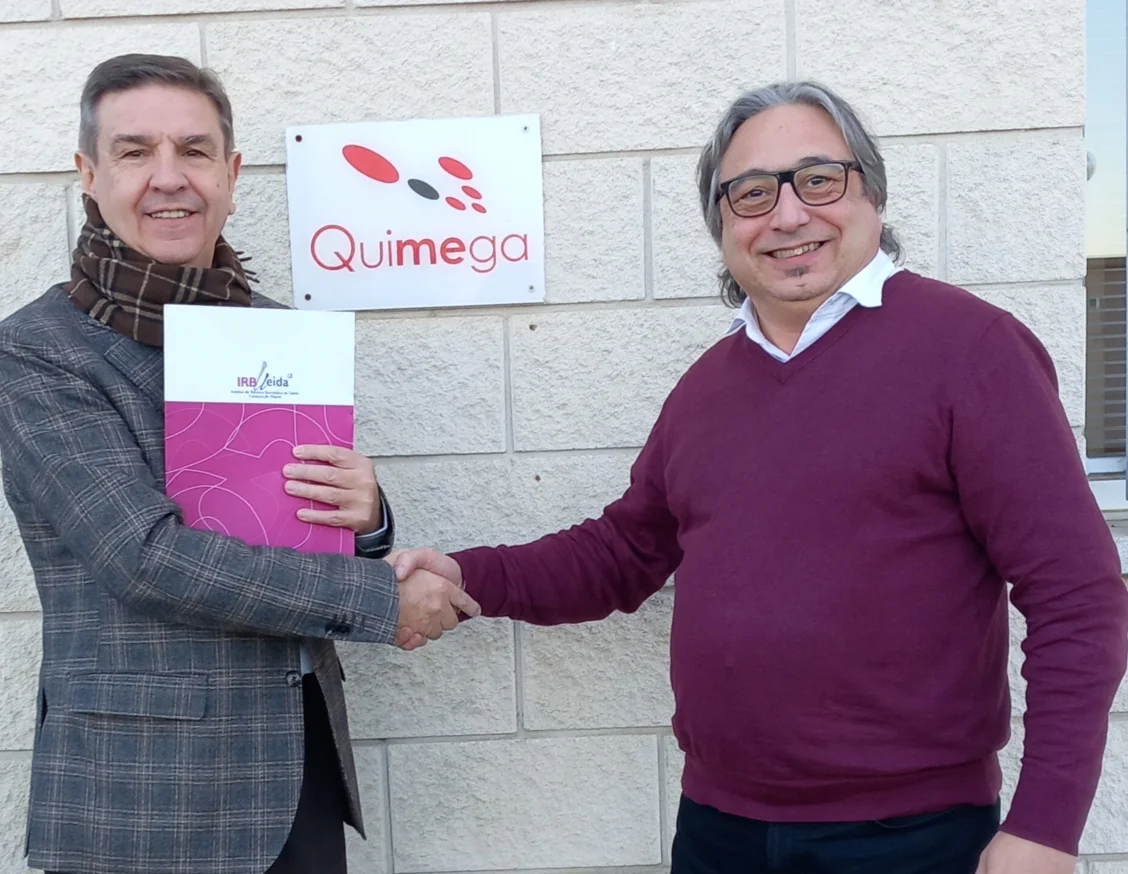 Quimega renews its collaboration with IRBLleida