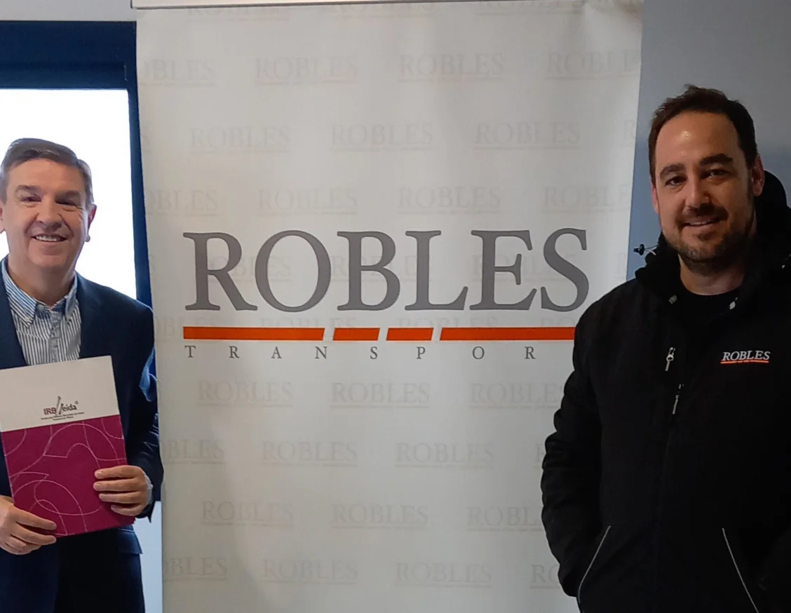 Robles Transport renueva su colaboración con el IRBLleida