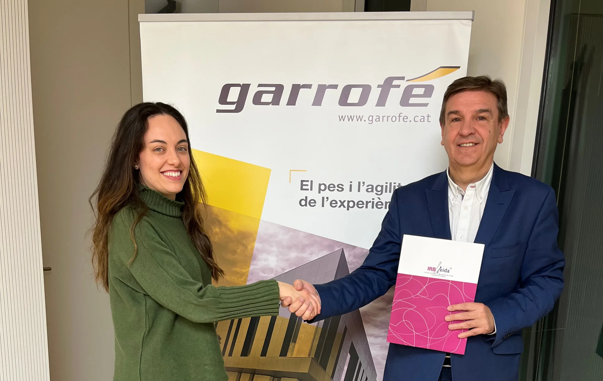 L’empresa Garrofé renova la seva col·laboració amb l’IRBLleida