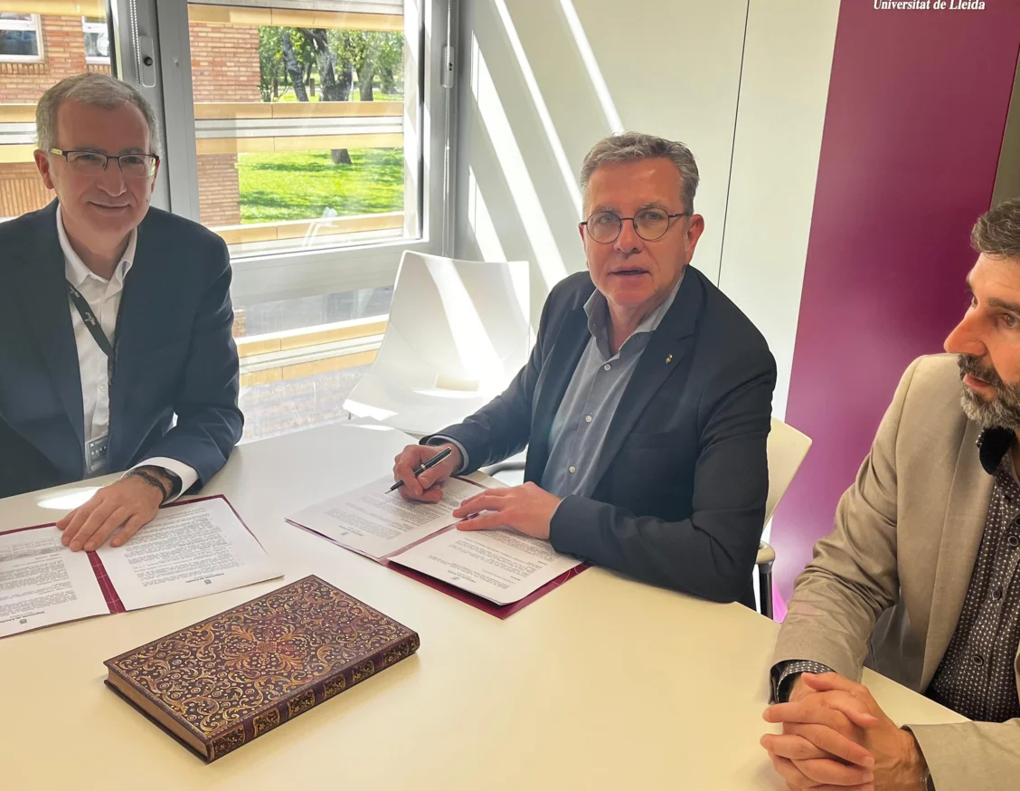 The President of Lleida Provincial Council visits the IRBLleida